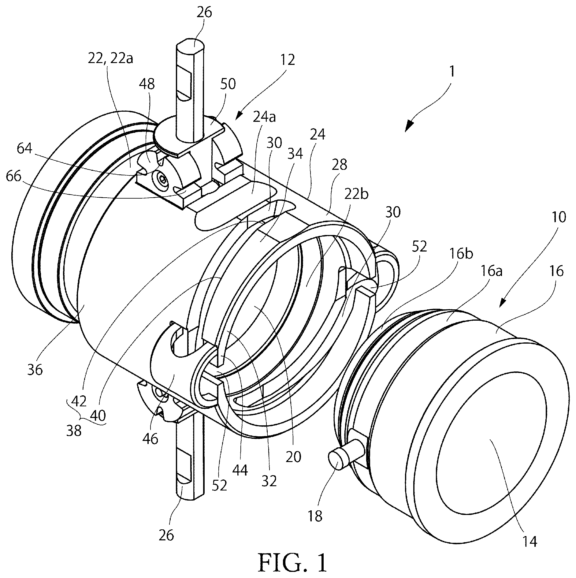 Patent US12422076 — Pipe joint assembly — Figure 1