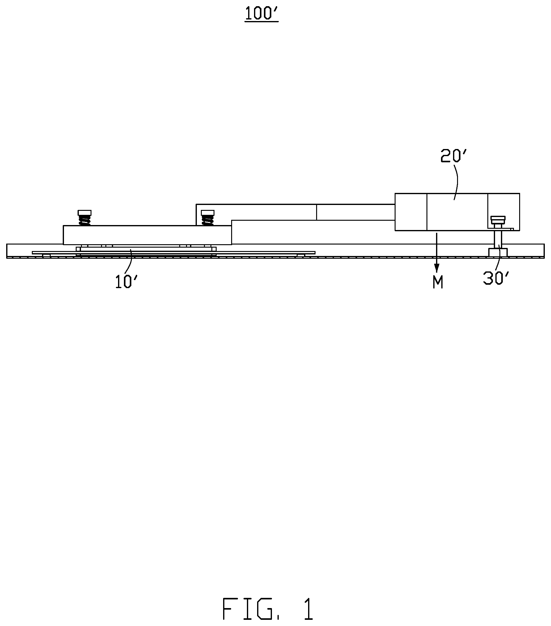 Patent US12422086 — Supporting bolt, cantilever supporting structure and conducting device — Figure 1