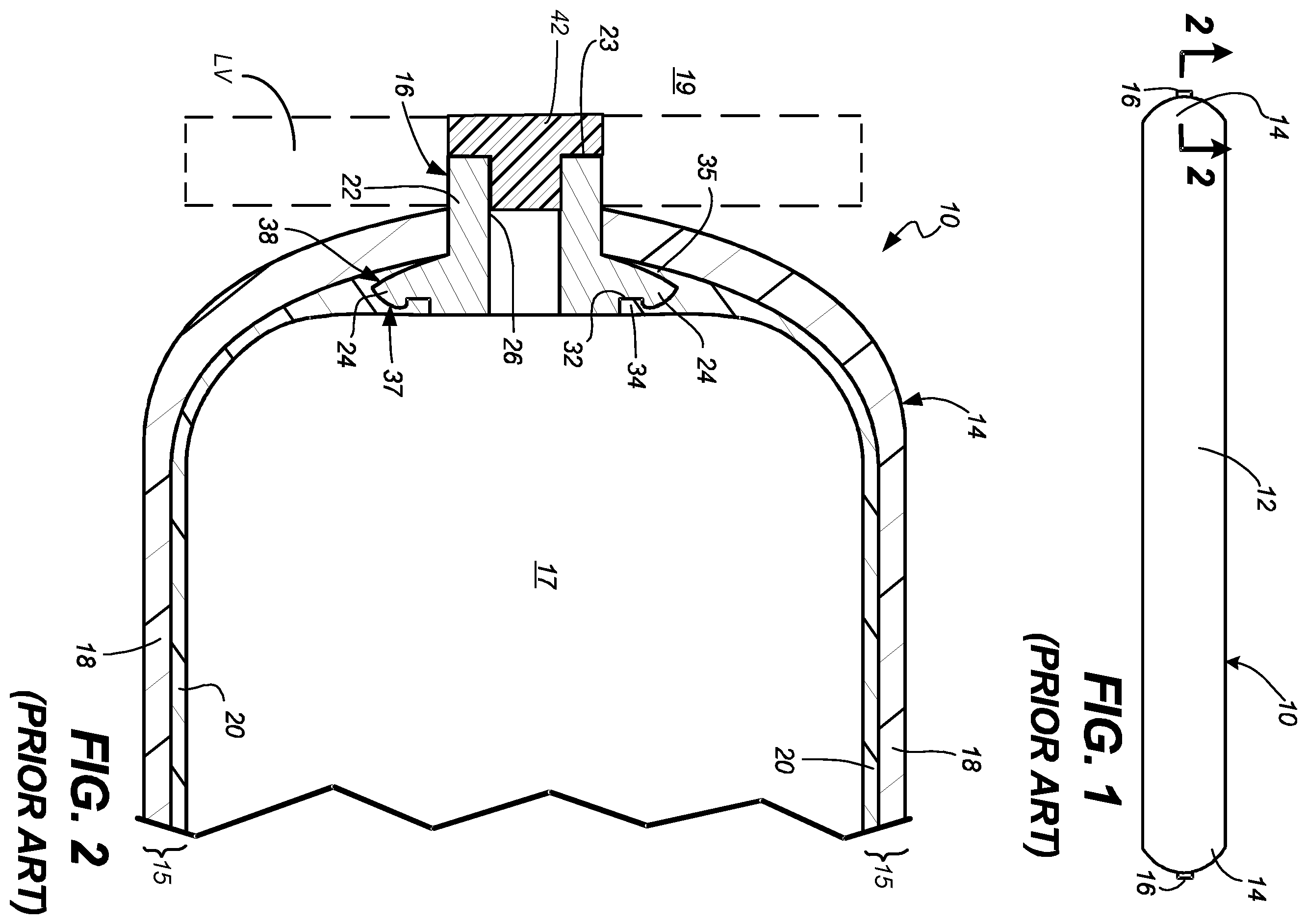 Patent US12422102 — Boss with inverted neck — Figure 1