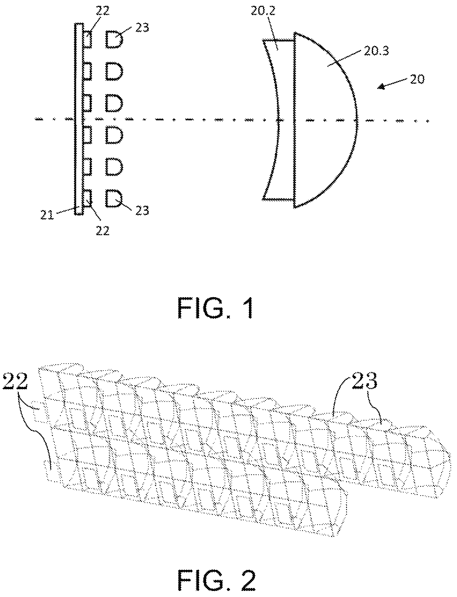 Patent US12422119 — LED module for vehicle headlight and vehicle headlight with such LED module — Figure 1