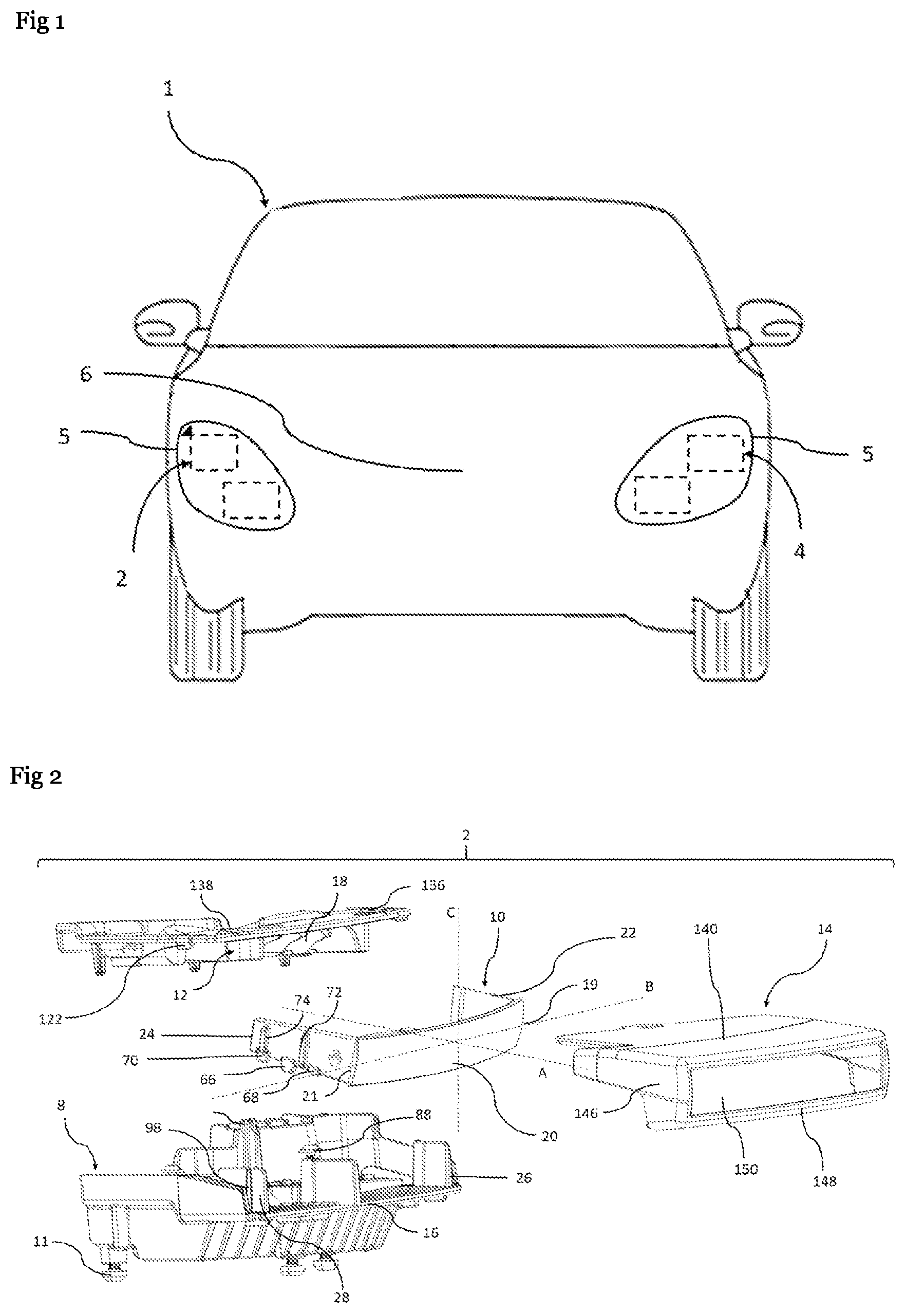 Patent US12422121 — Optical element and light module of a motor vehicle equipped with such an optical element — Figure 1