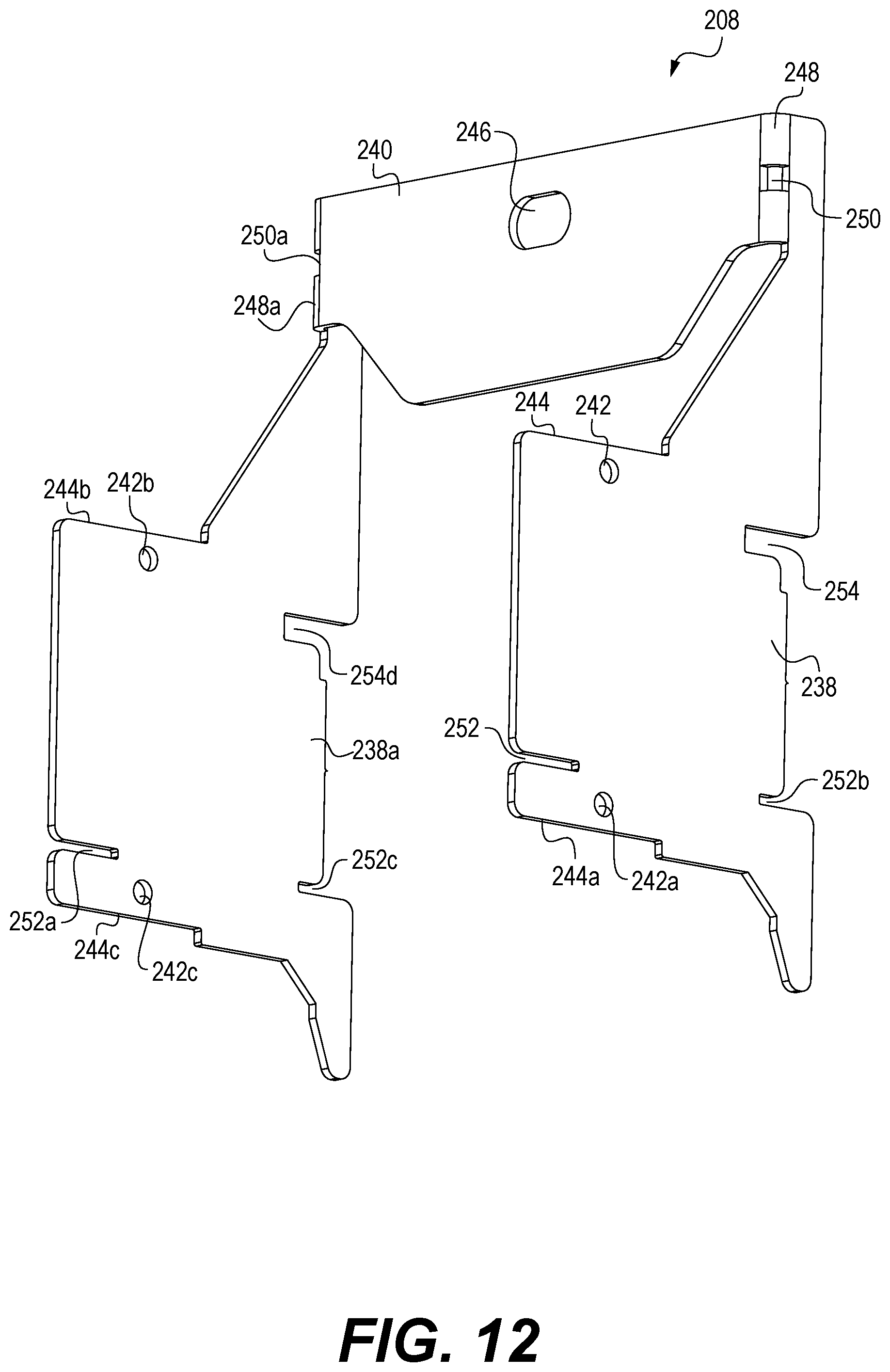 Patent US12422133 Figure 9 – LED luminaire for retrofitting a lighting system with LED lights