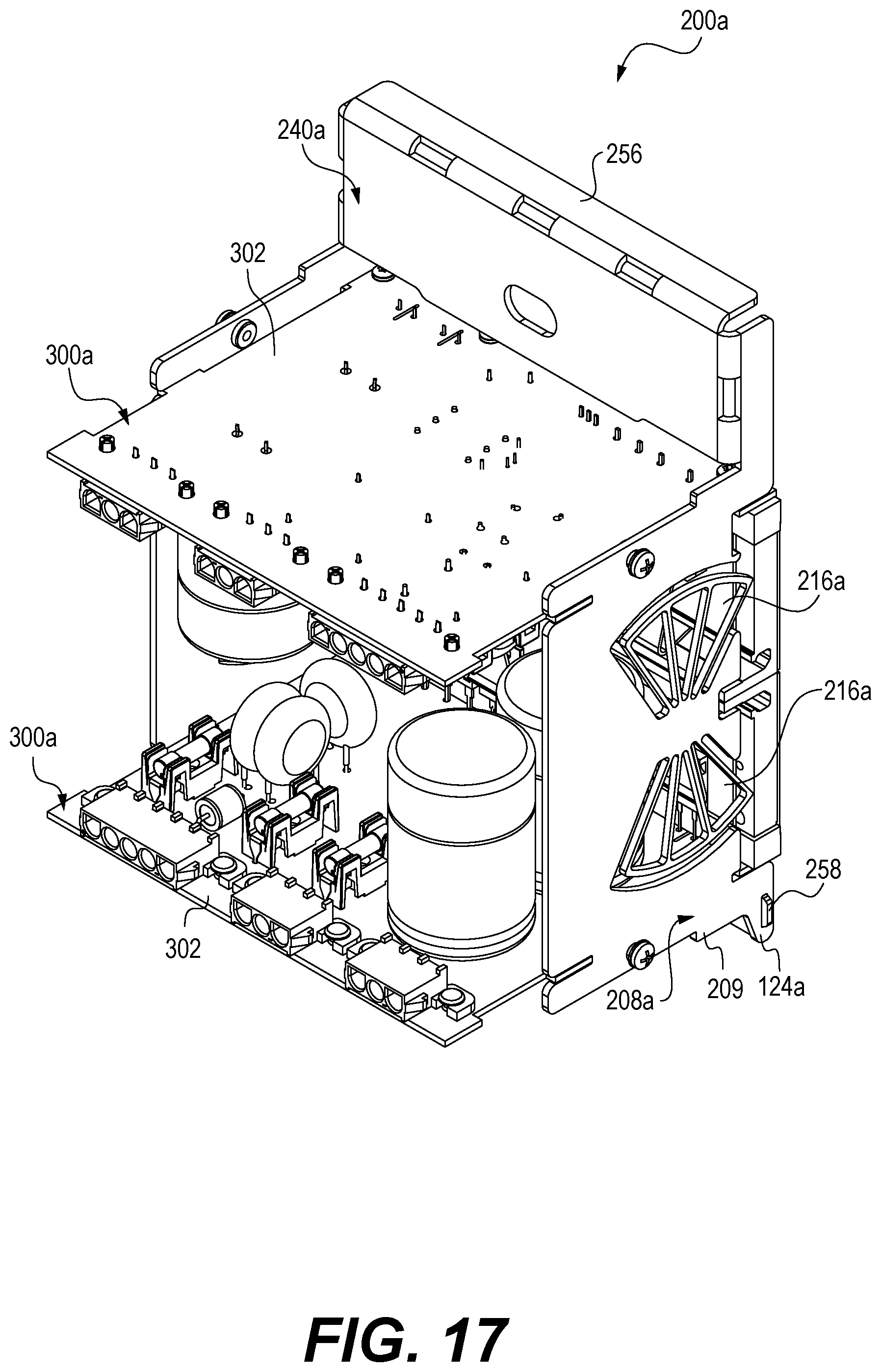Patent US12422133 Figure 14 – LED luminaire for retrofitting a lighting system with LED lights