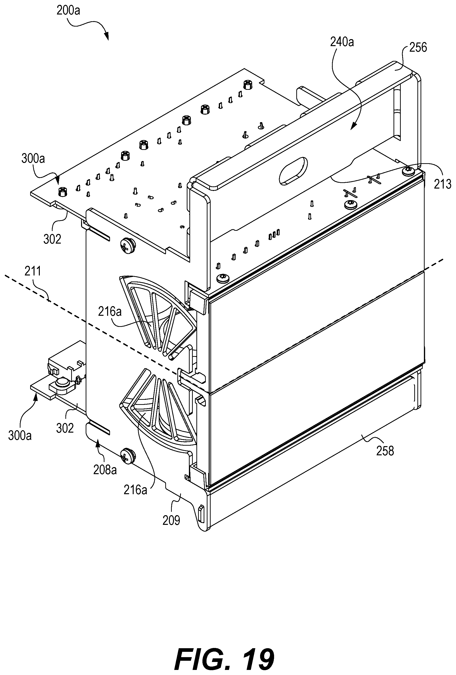 Patent US12422133 Figure 16 – LED luminaire for retrofitting a lighting system with LED lights