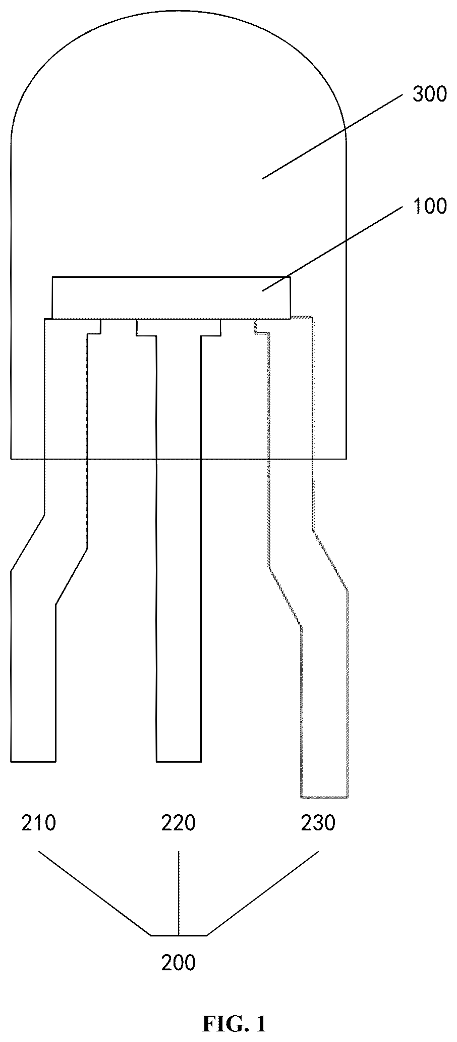 Patent US12422134 — Point-control lamp and lamp string — Figure 1