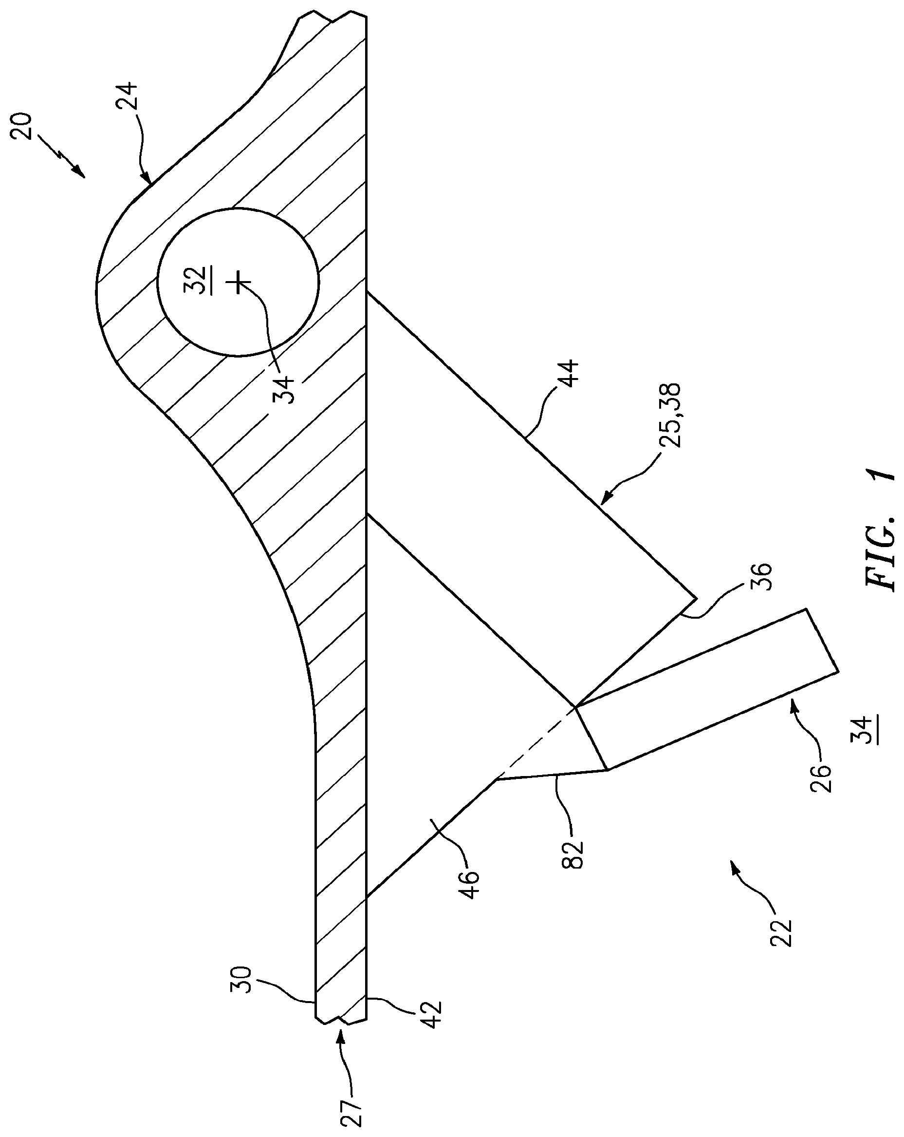 Patent US12422142 — Fuel injector assembly for a turbine engine — Figure 1