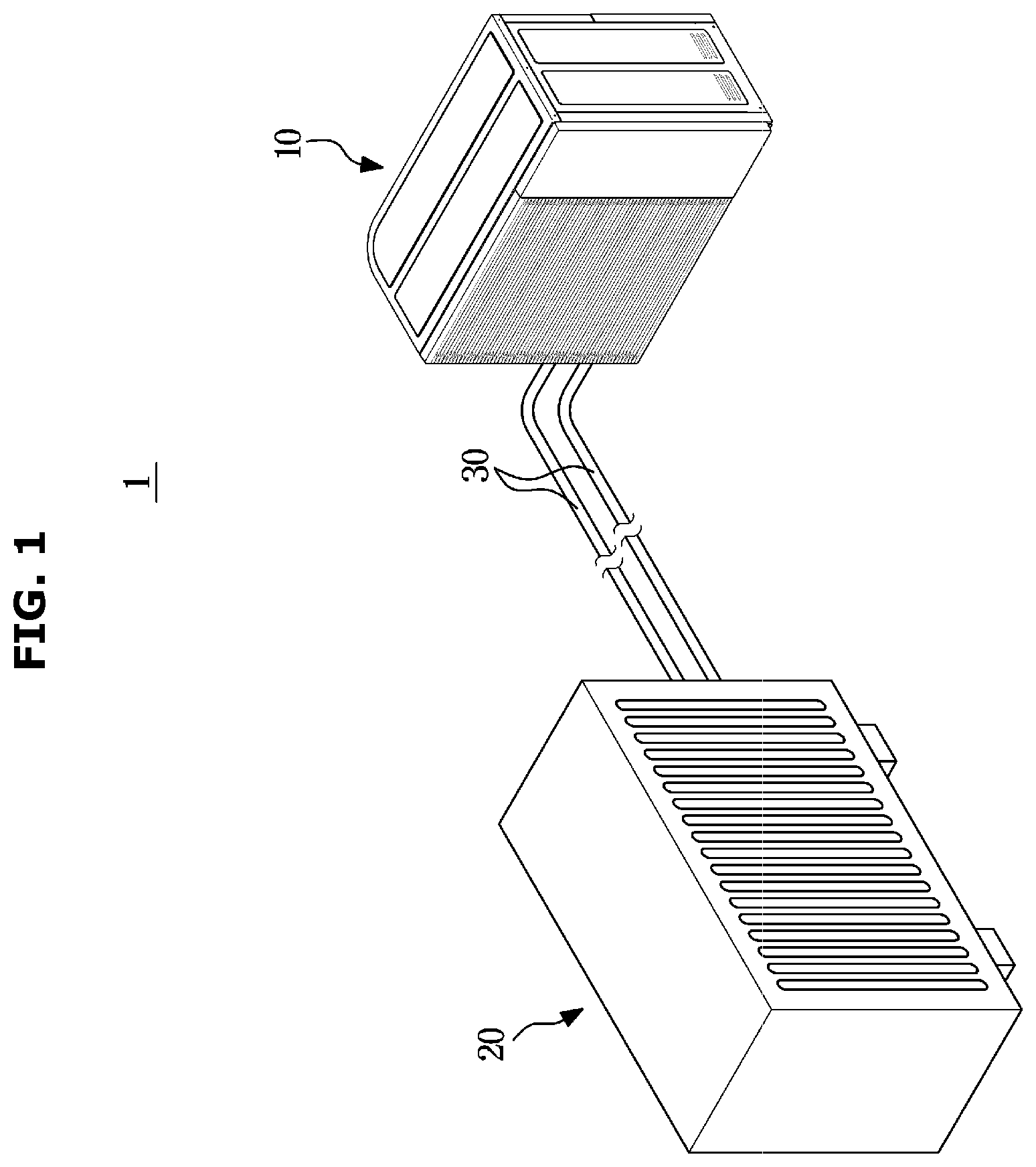 Patent US12422156 — Outdoor unit of air conditioner — Figure 1