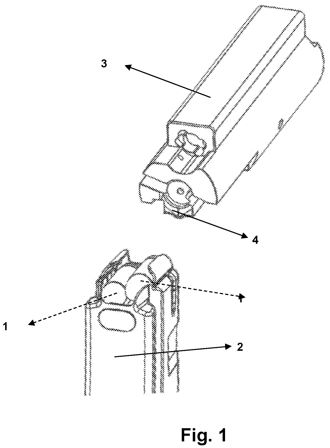 Patent US12422206 — Ammunition feeding system — Figure 1