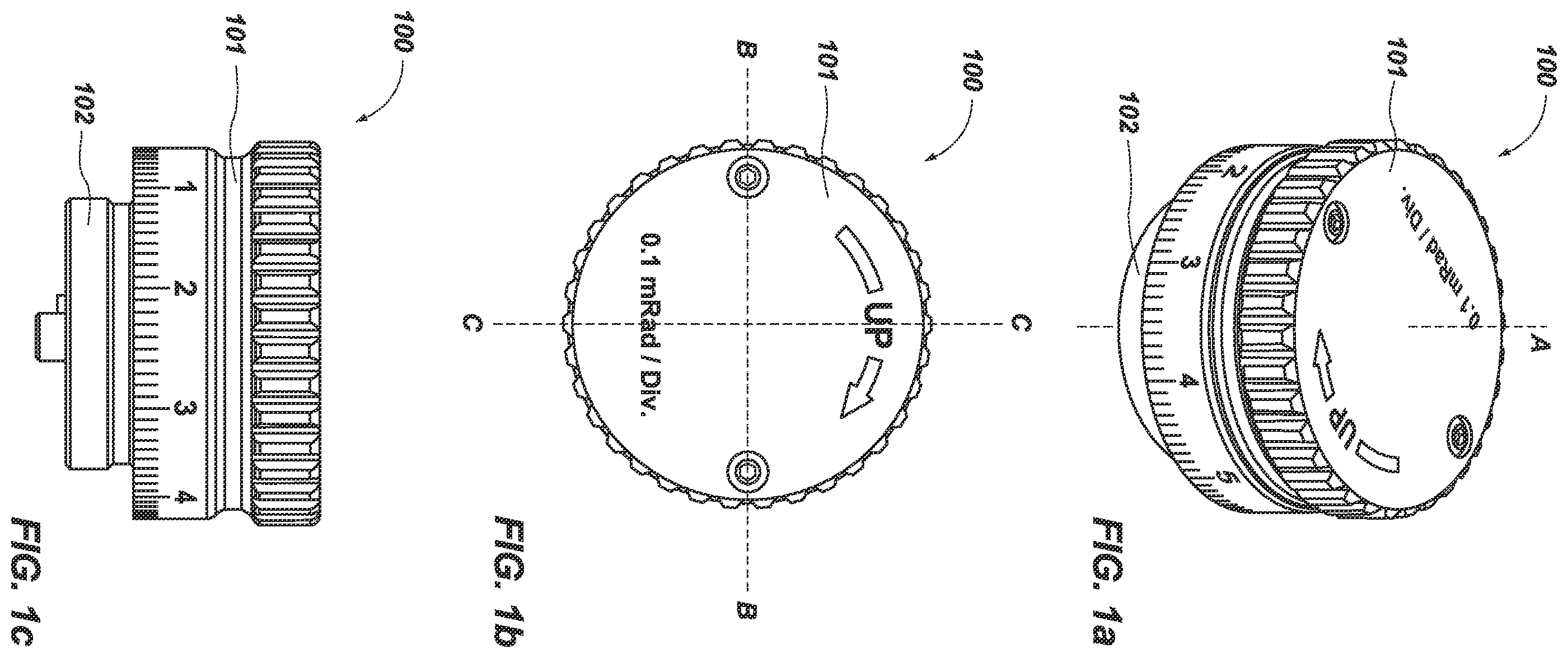 Patent US12422219 — Auto locking turret — Figure 1