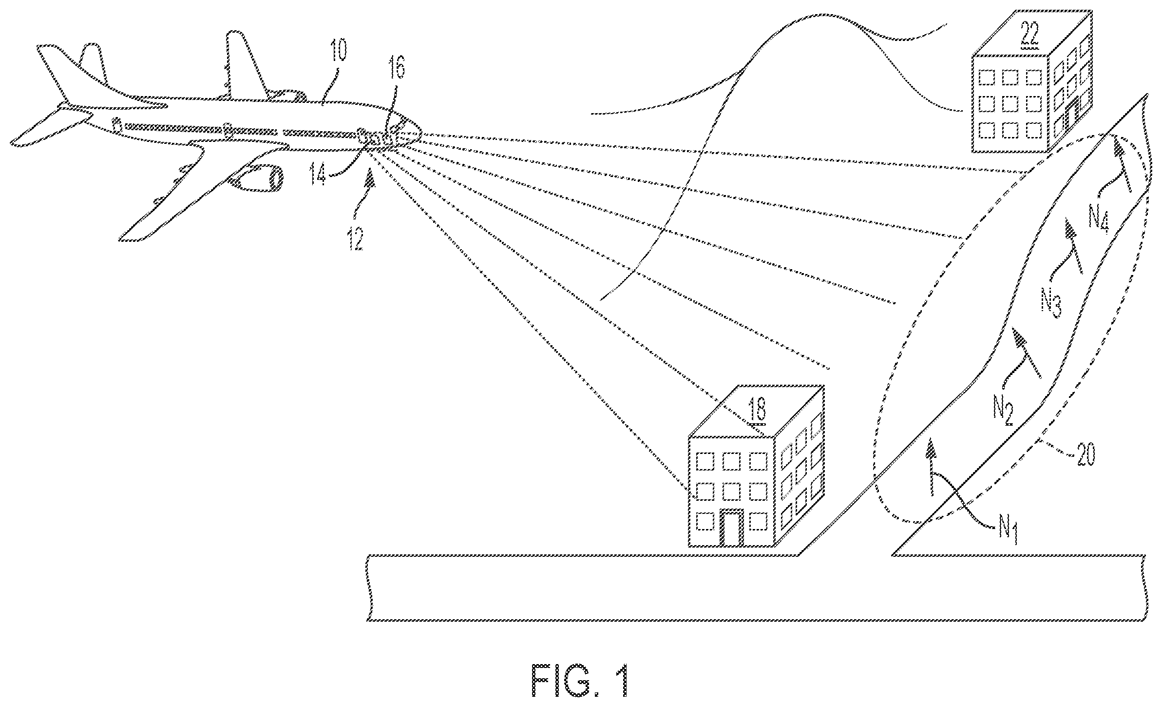 Patent US12422250 Figure 1 – Systems and methods for passive ranging of objects