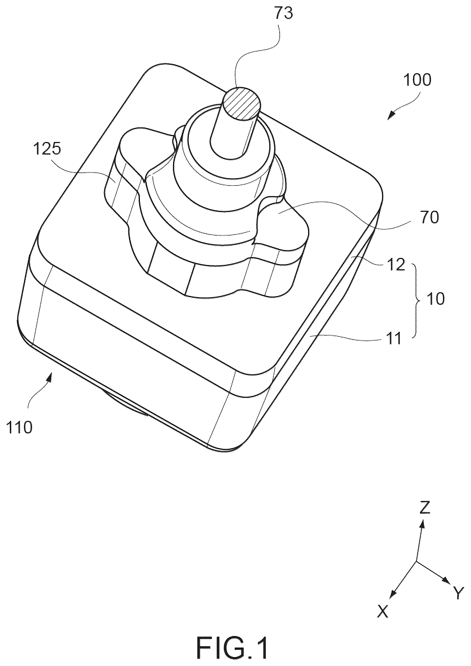 Patent US12422284 — Sensor module — Figure 1