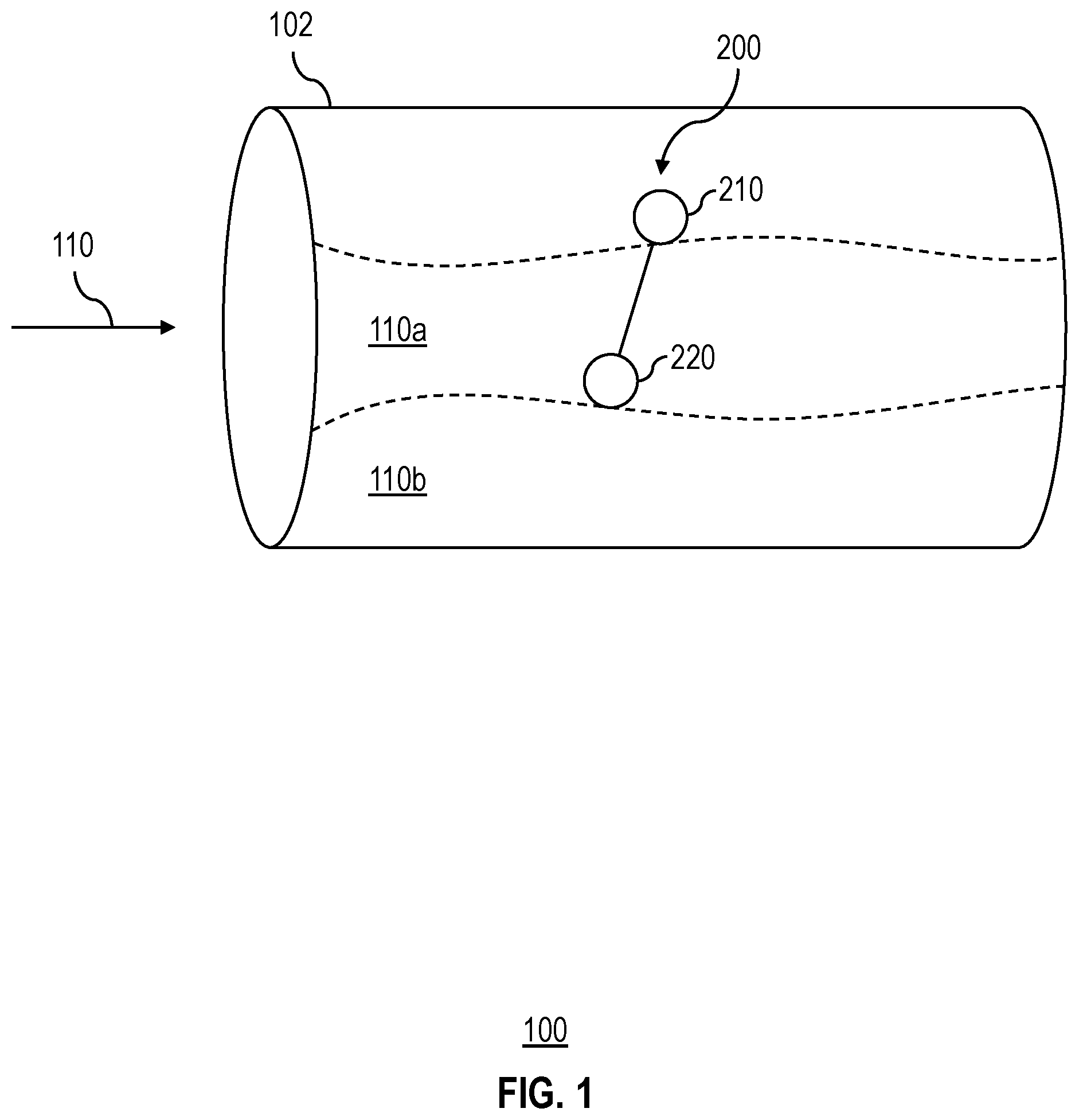 Patent US12422291 — Multiphase fluid volume measurement — Figure 1