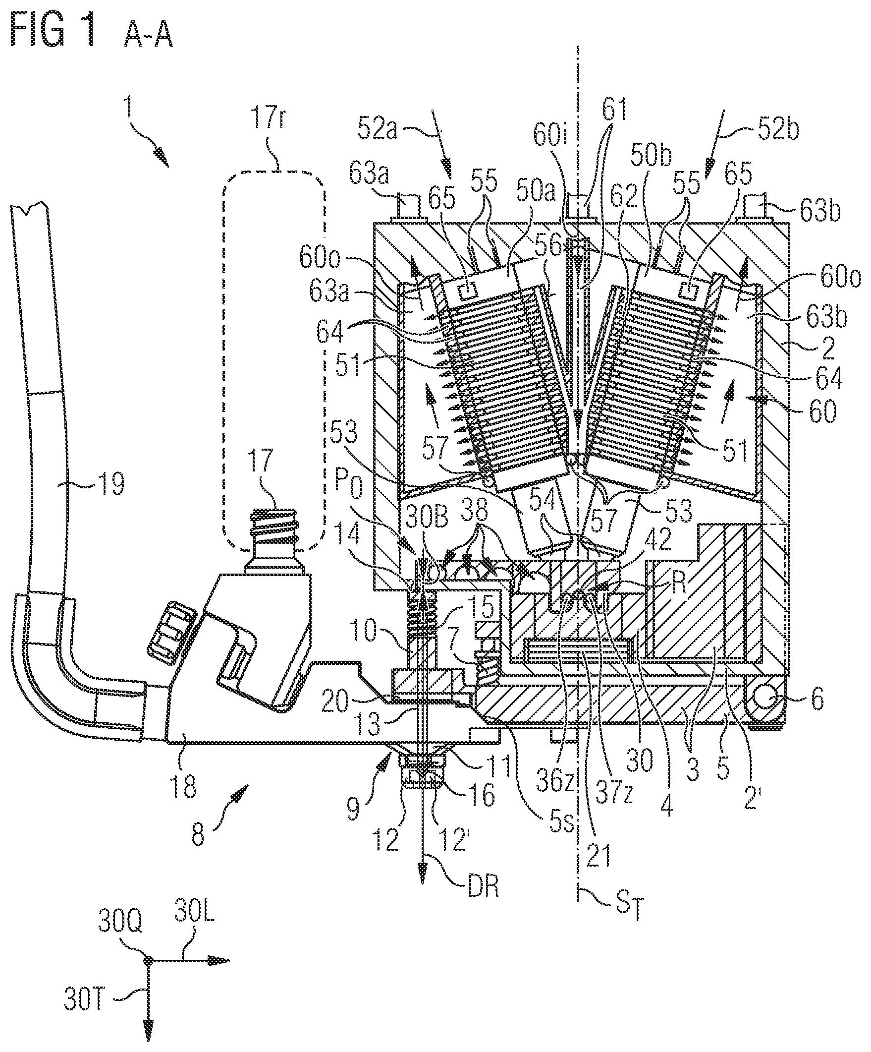 Patent US12422292 — Metering system — Figure 1