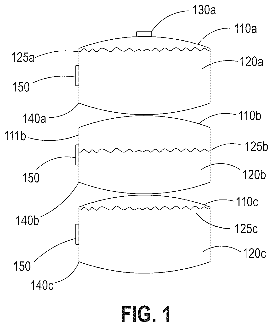 Patent US12422295 — System and method for determining content utilizing externally mounted container monitoring system — Figure 1