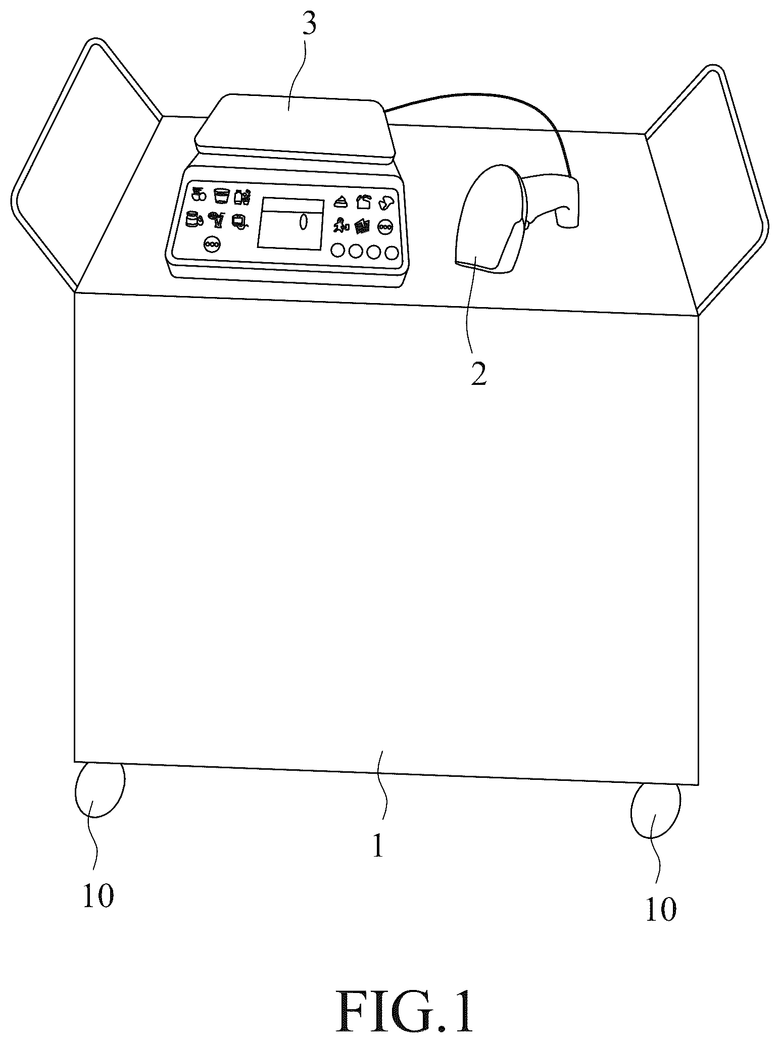 Patent US12422300 — Weighing system — Figure 1