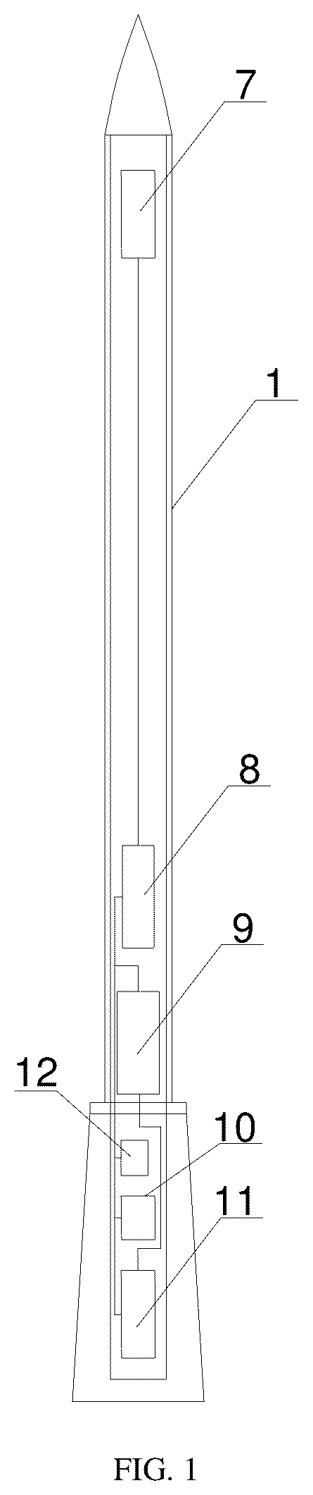 Patent US12422305 Figure 1 – Wireless meat temperature probe