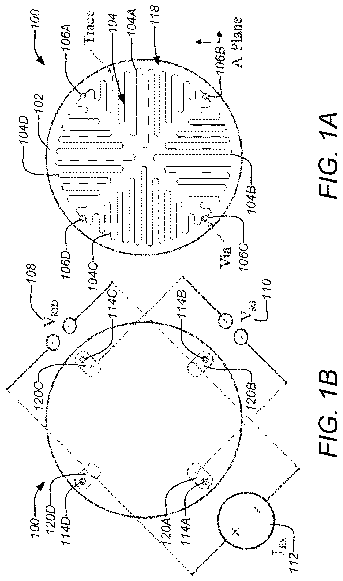 Patent US12422307 — MEMS thermal sensor array — Figure 1