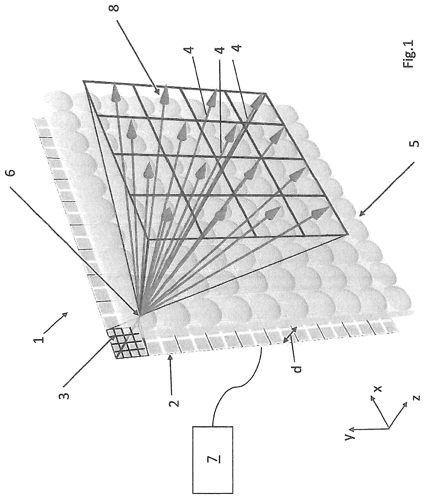 Patent US12422335 — Calibration of a light-field generation device — Figure 1