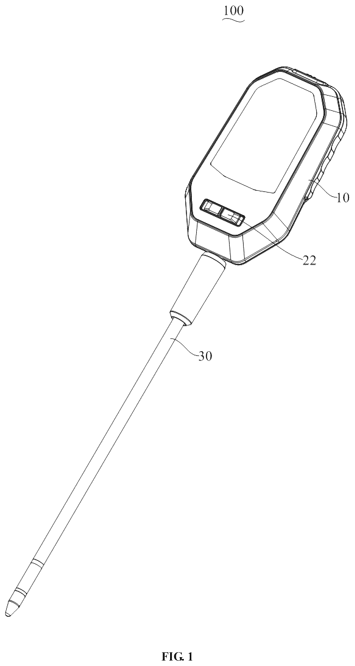 Patent US12422352 Figure 1 – Comprehensive environmental monitor and spectroscopic analysis method