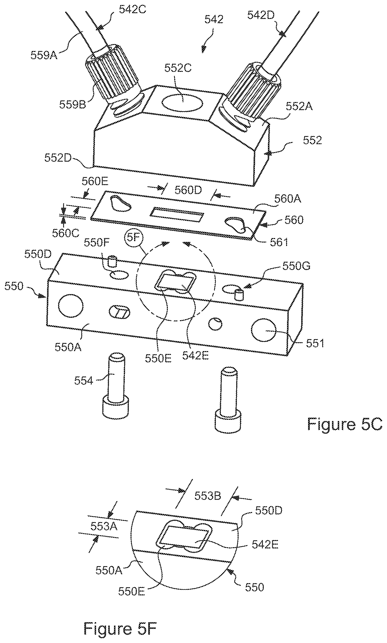 Patent US12422354 Figure 8 – Fluid analyzer with removable test cell for detection and quantitation of compounds in liquids