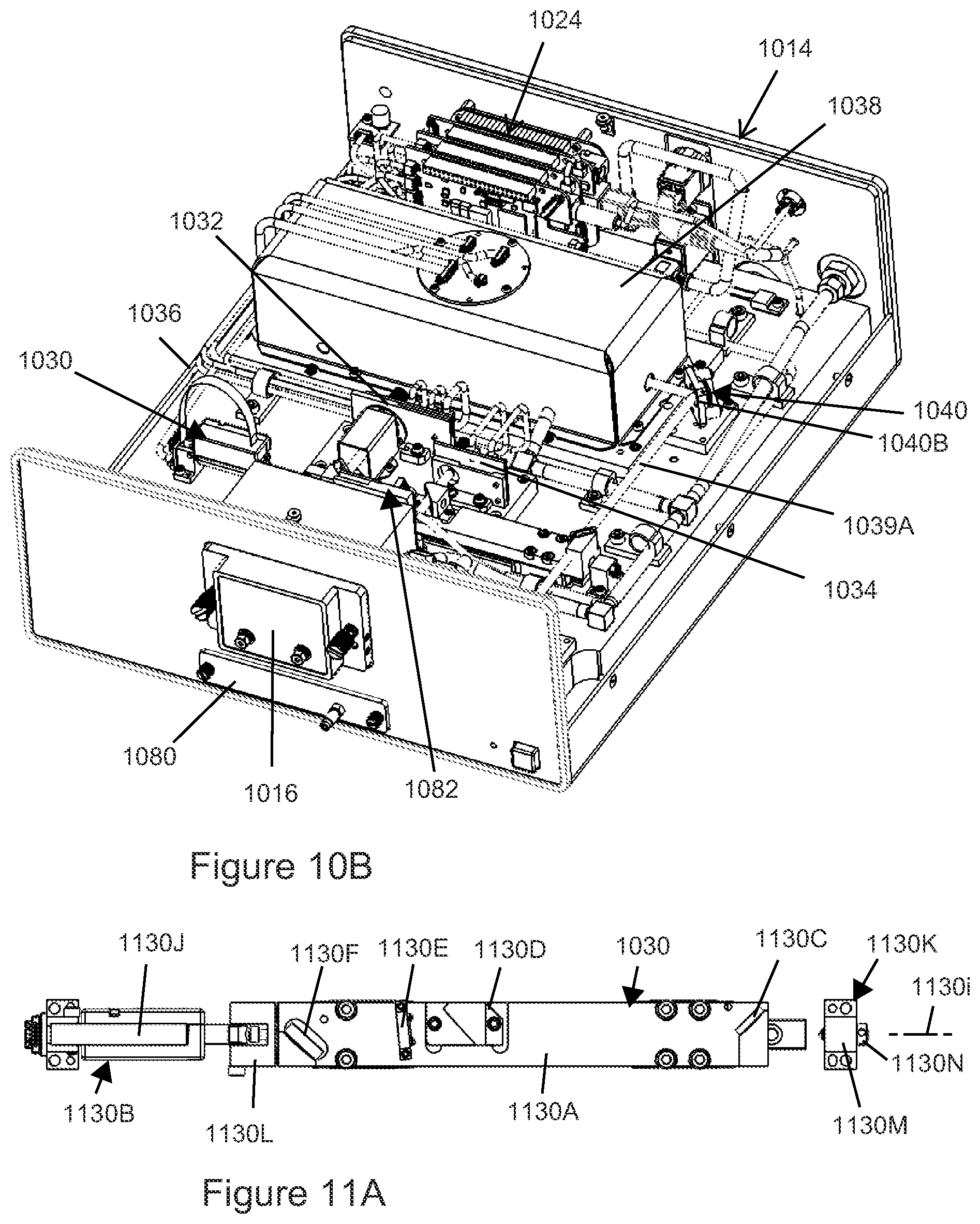 Patent US12422354 Figure 15 – Fluid analyzer with removable test cell for detection and quantitation of compounds in liquids