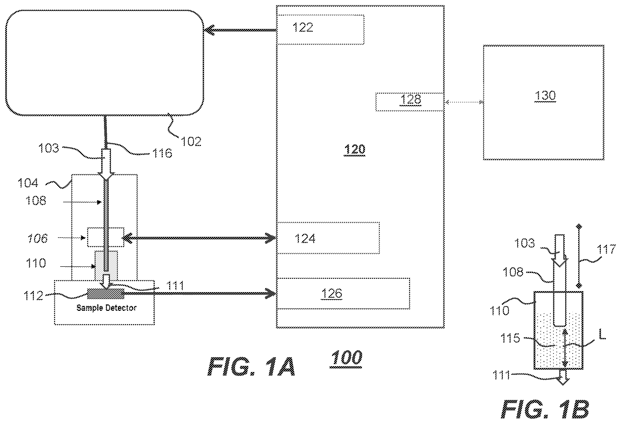 Patent US12422356 — Variable path length absorption spectrometer having automated continuous slope measurement — Figure 1