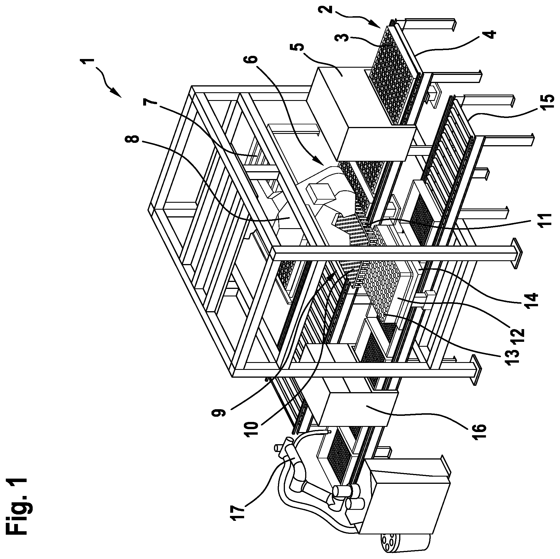 Patent US12422375 — Inspection unit for cans and method for determining the quality of cans — Figure 1