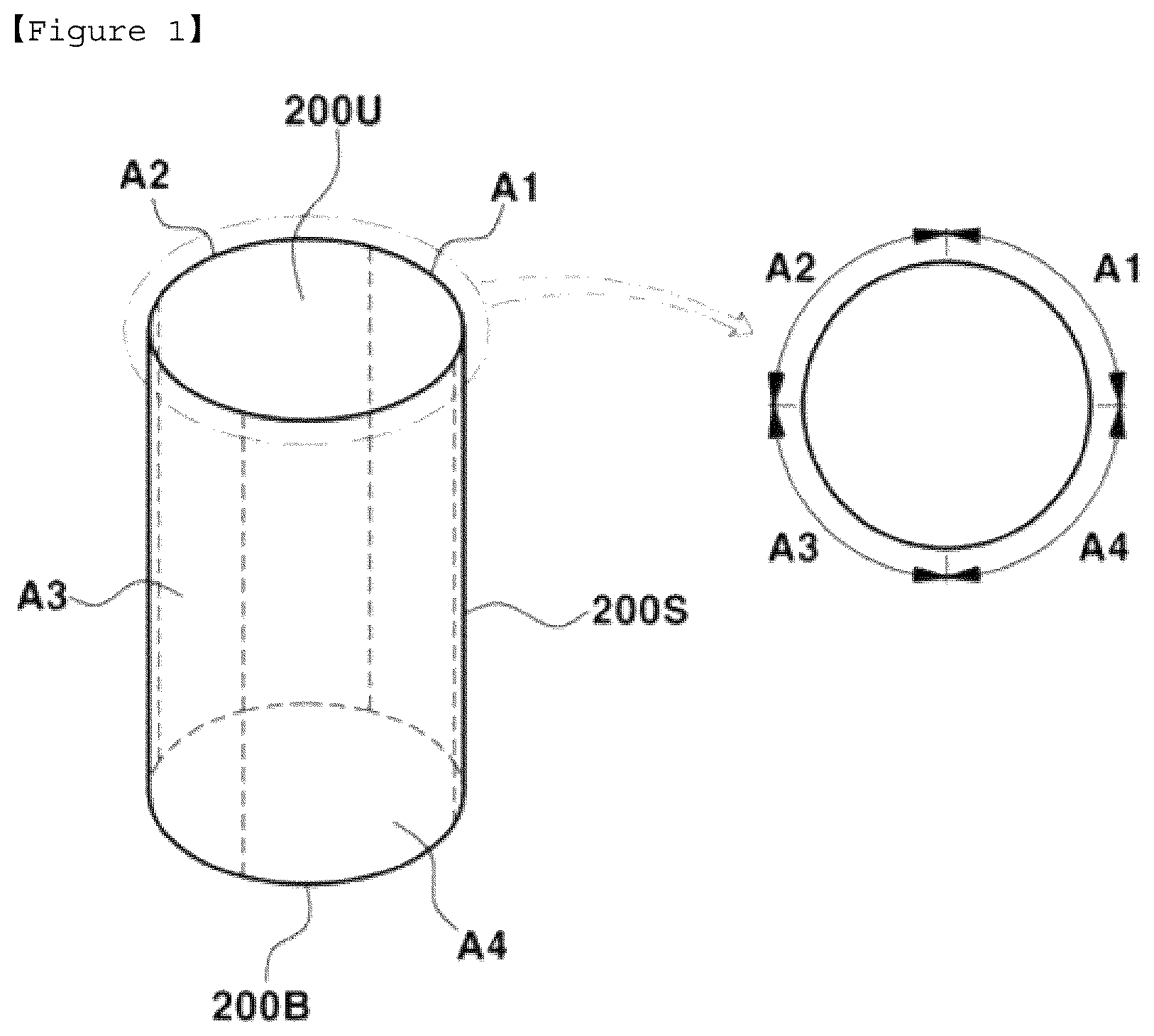 Patent US12422379 — Side surface inspection device of cylindrical battery — Figure 1
