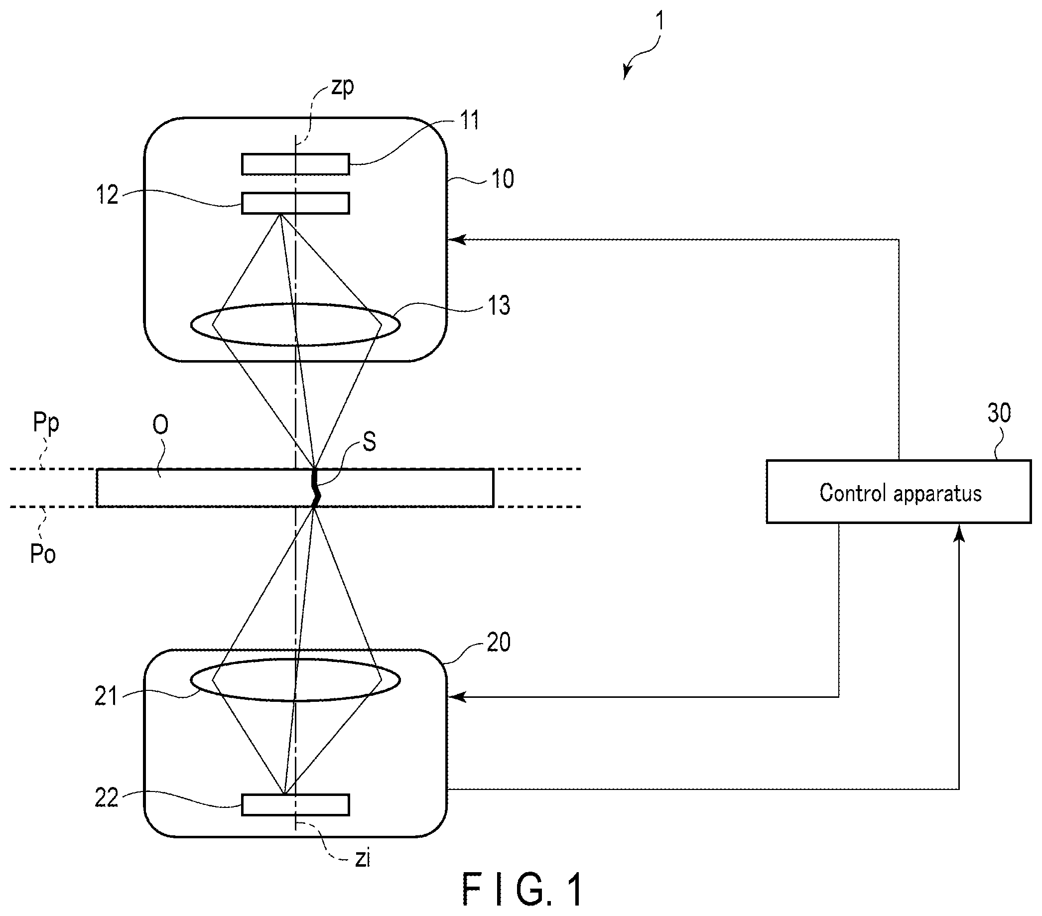 Patent US12422381 — Optical inspection method and storage medium, and optical inspection apparatus that uses the same — Figure 1