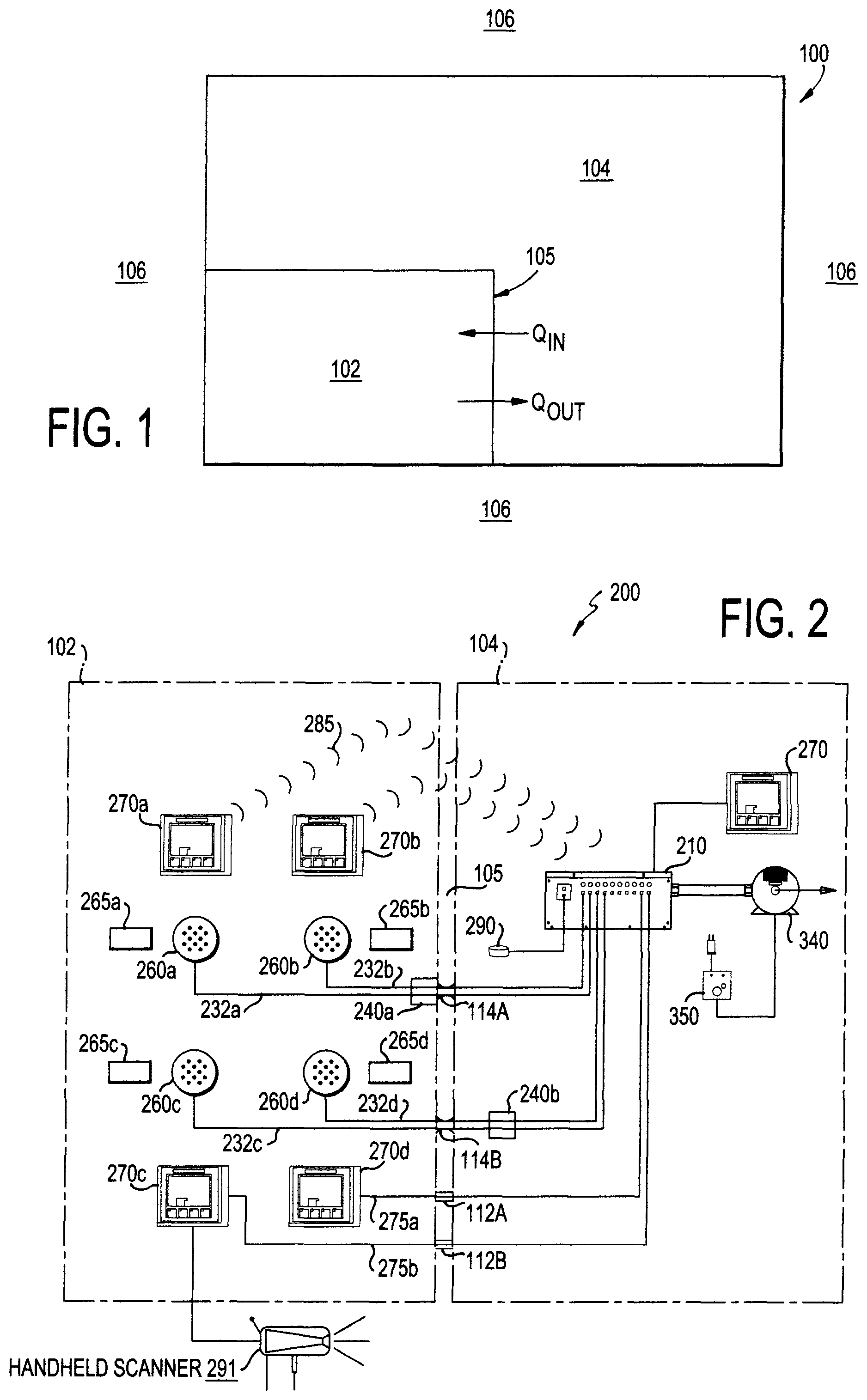 Patent US12422420 Figure 1 – Programmable logic controller-based system and user interface for air sampling in controlled environments