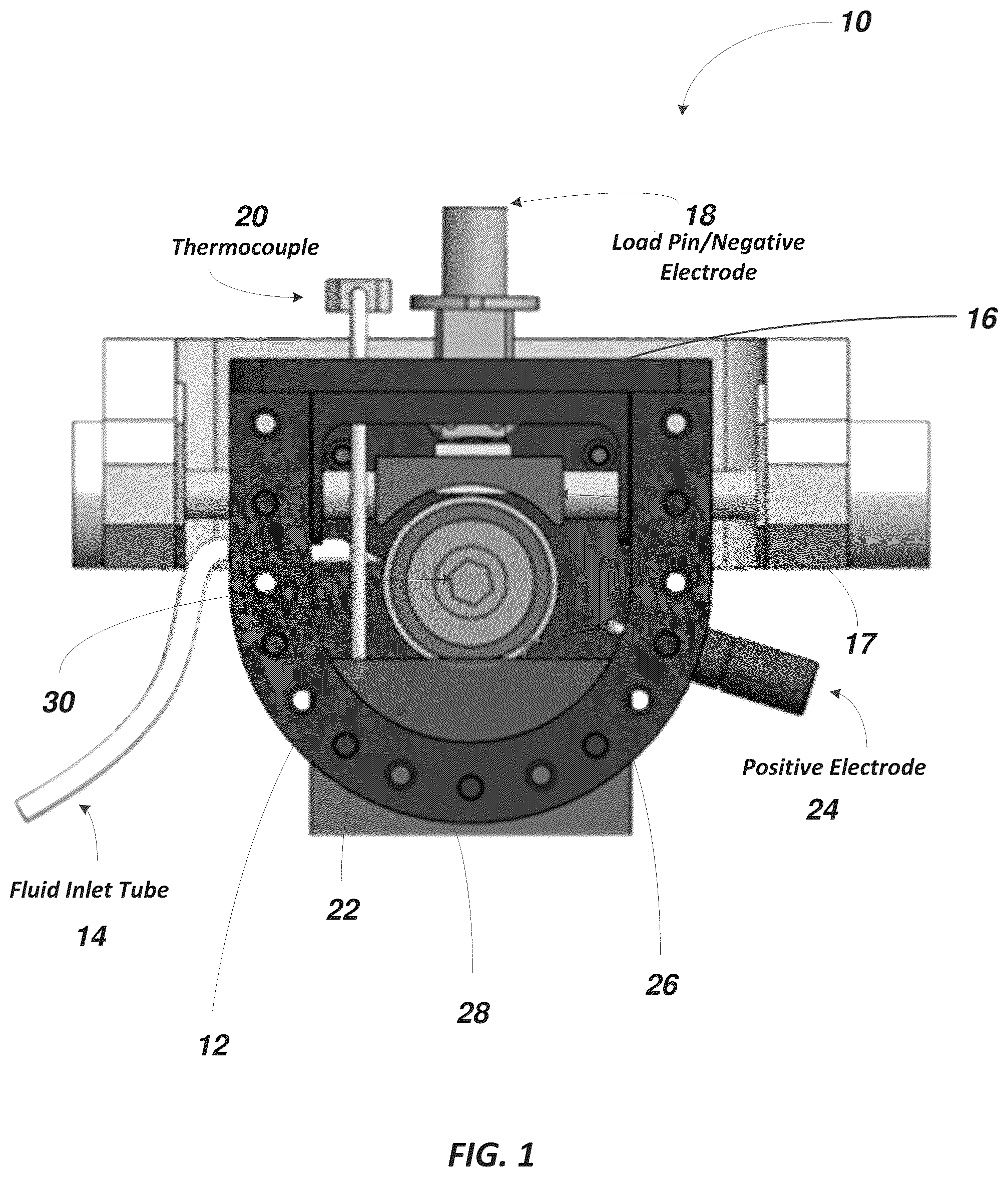 Patent US12422426 — Electrically insulated block-on-rotating-ring test unit and method — Figure 1