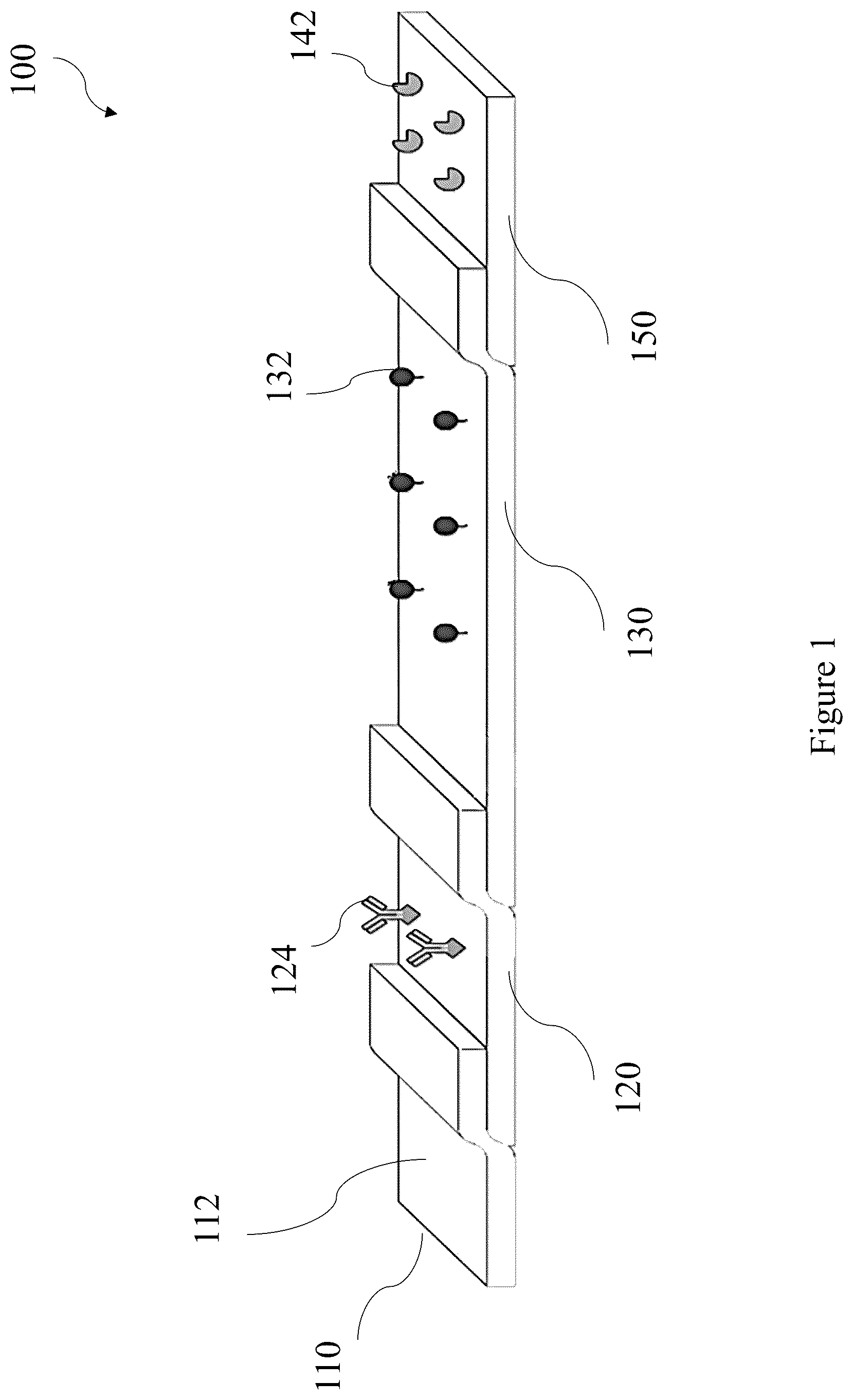 Patent US12422431 — Capture flow assay device and methods — Figure 1