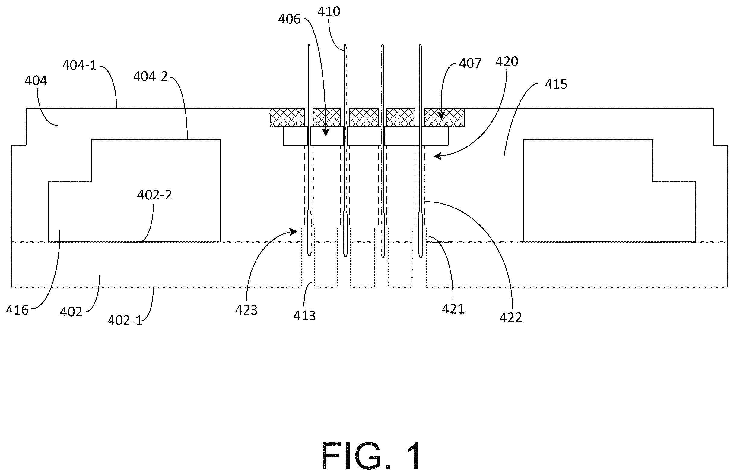 Patent US12422455 Figure 1 – Temperature resistant contact unit holder receptacle assembly and related methods