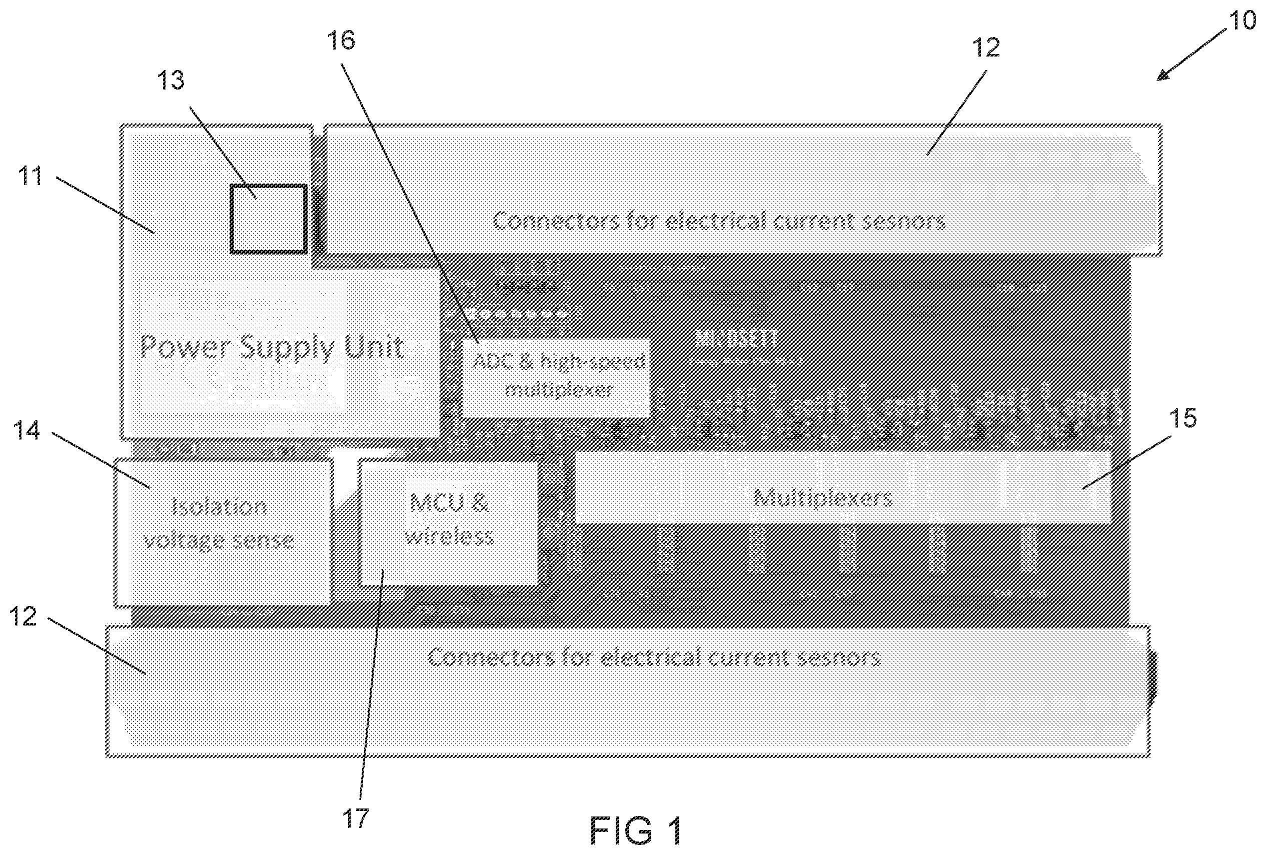 Patent US12422460 — Monitoring electrical parameters — Figure 1