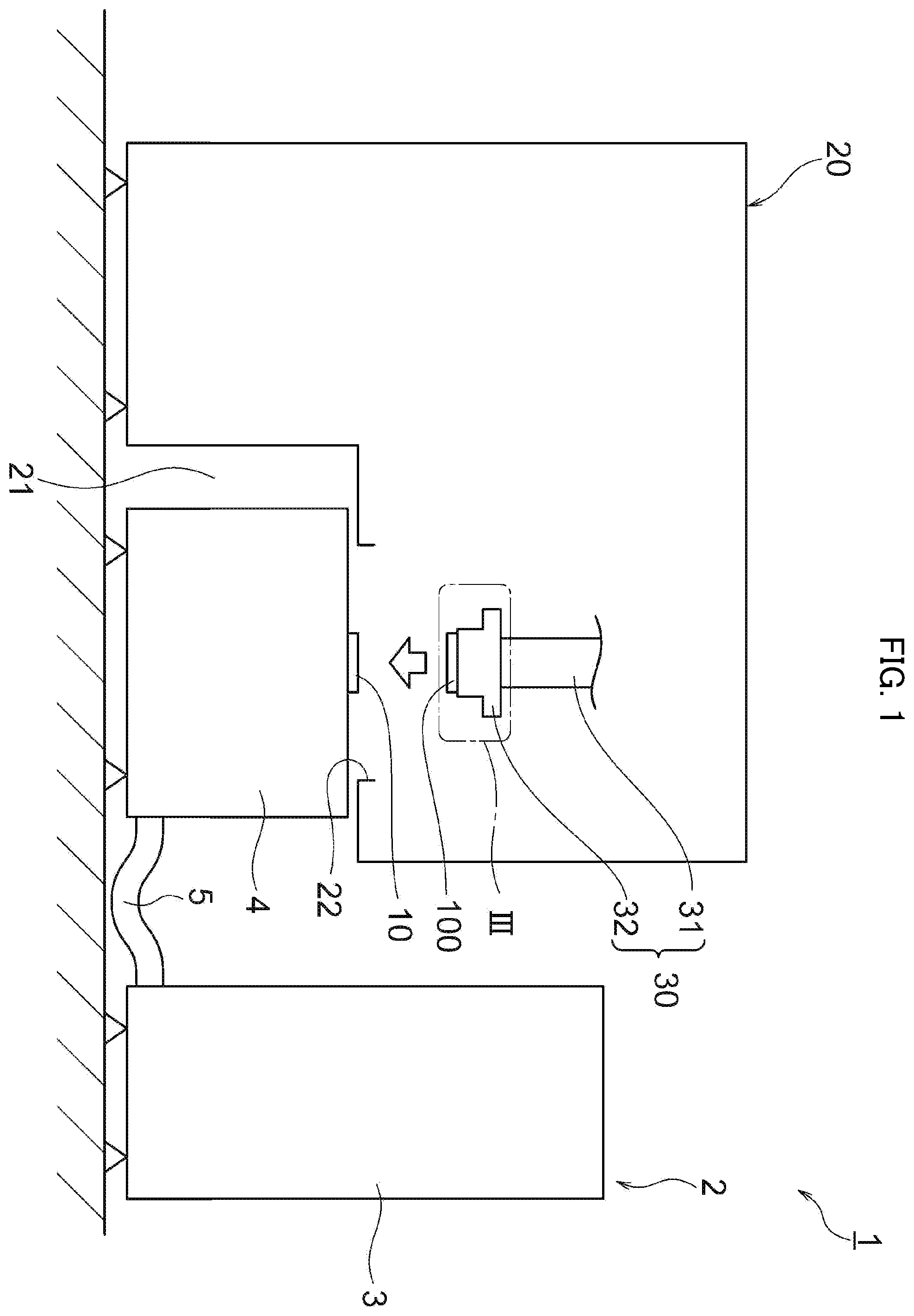 Patent US12422472 — Temperature control device, electronic component handling apparatus, electronic component test apparatus, and DUT temperature control method — Figure 1