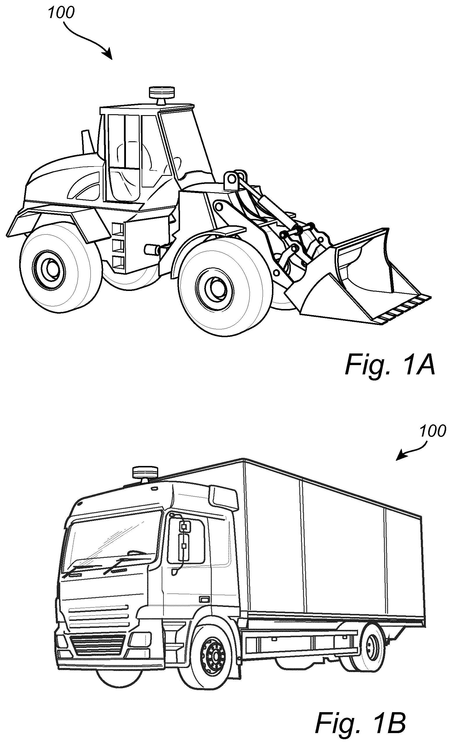 Patent US12422554 Figure 1 – Method for determining coordinates of a vehicle