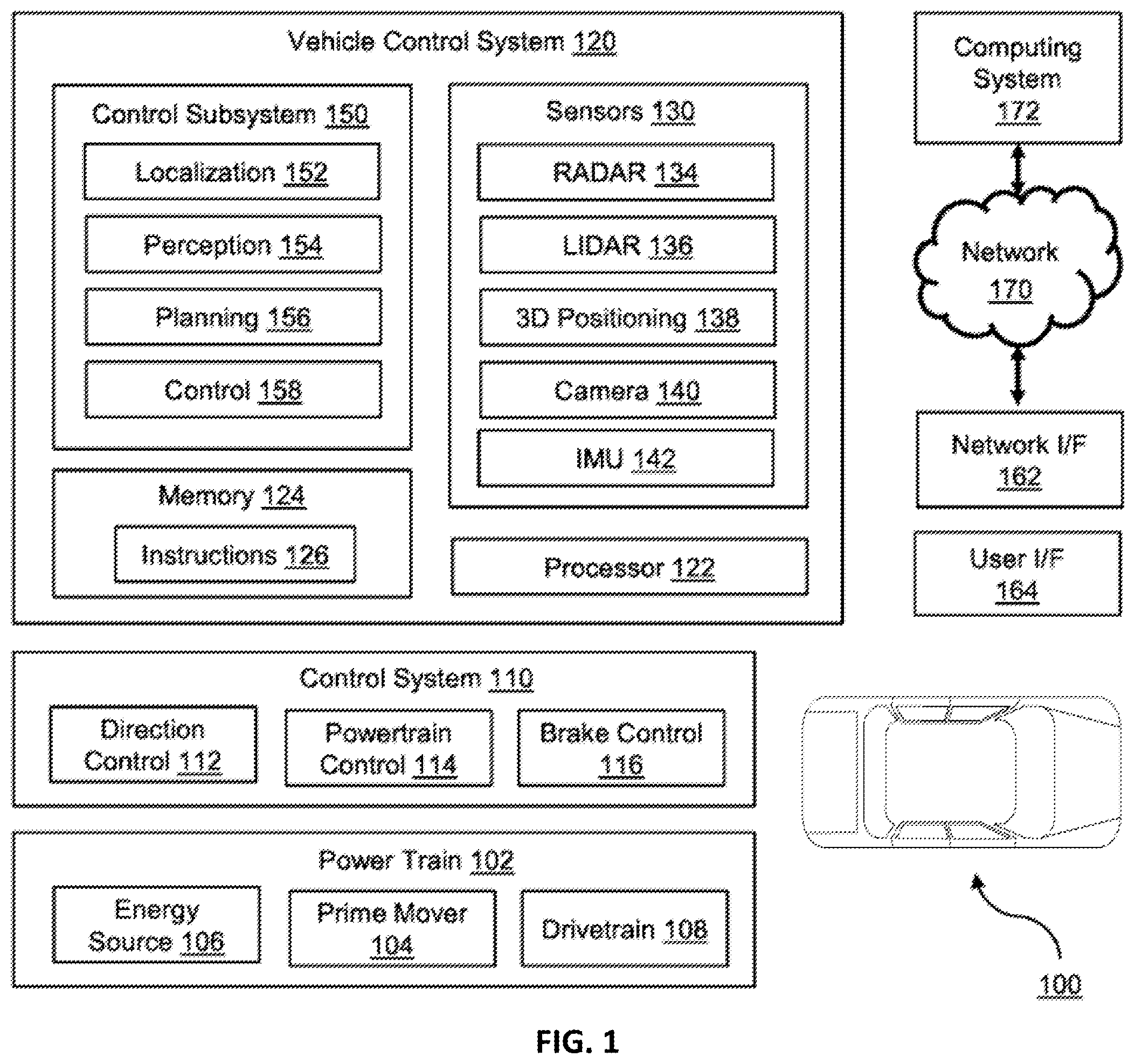 Patent US12422562 — LIDAR system — Figure 1