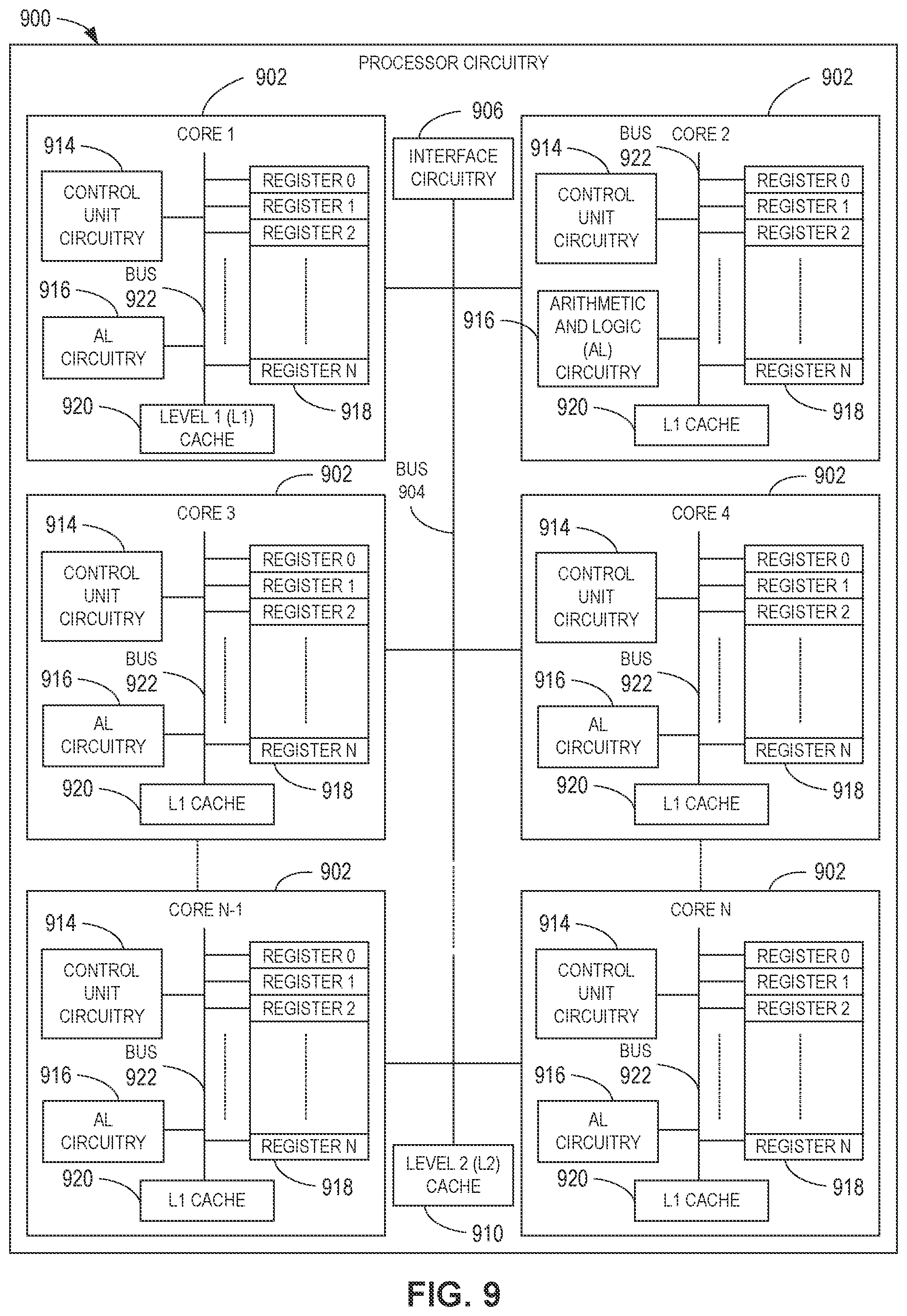 Patent US12422567 Figure 9 – Methods and apparatus to reduce communications for position, navigation and timing determinations