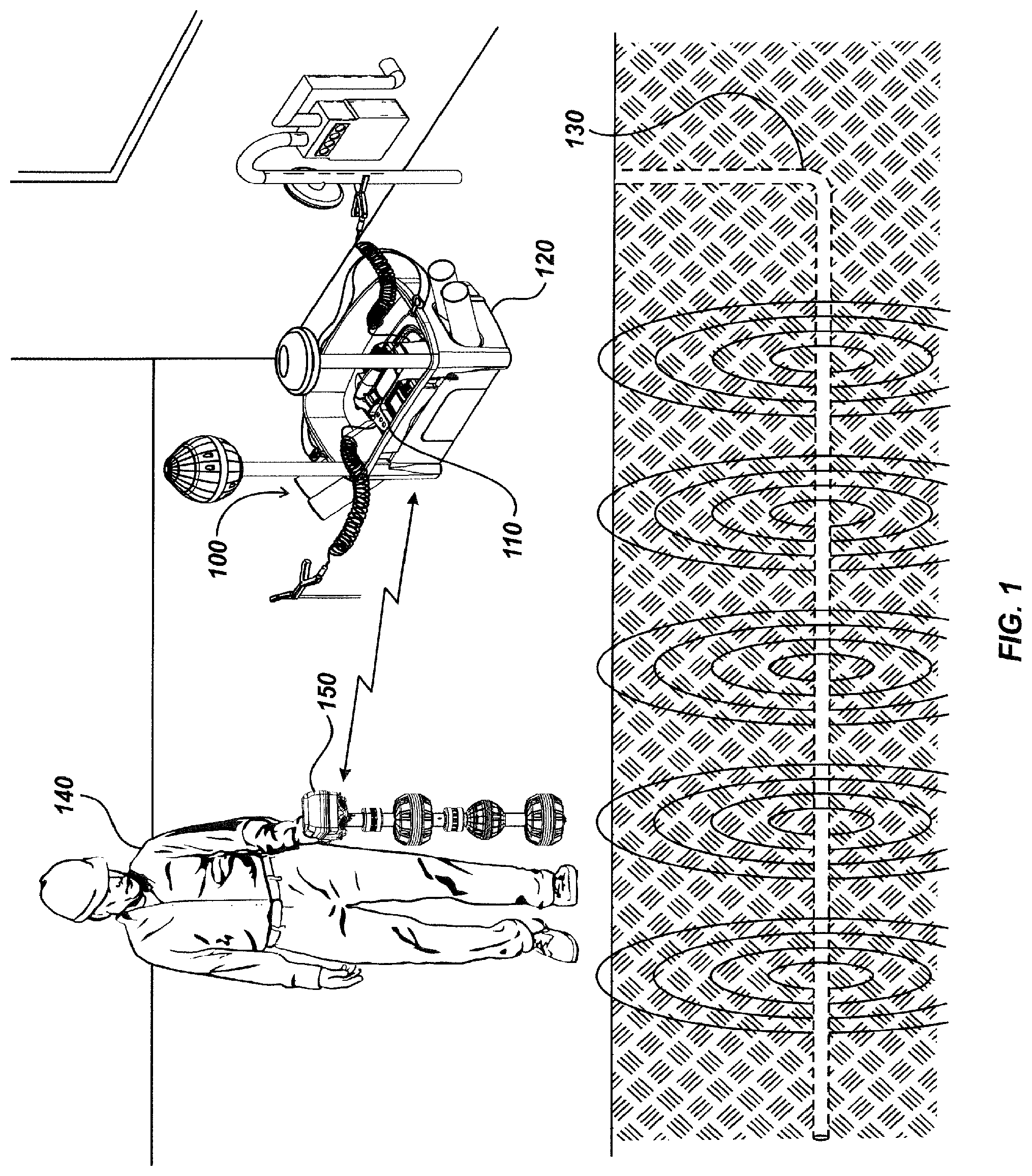 Patent US12422585 Figure 1 – Satellite and magnetic field sonde apparatus and methods