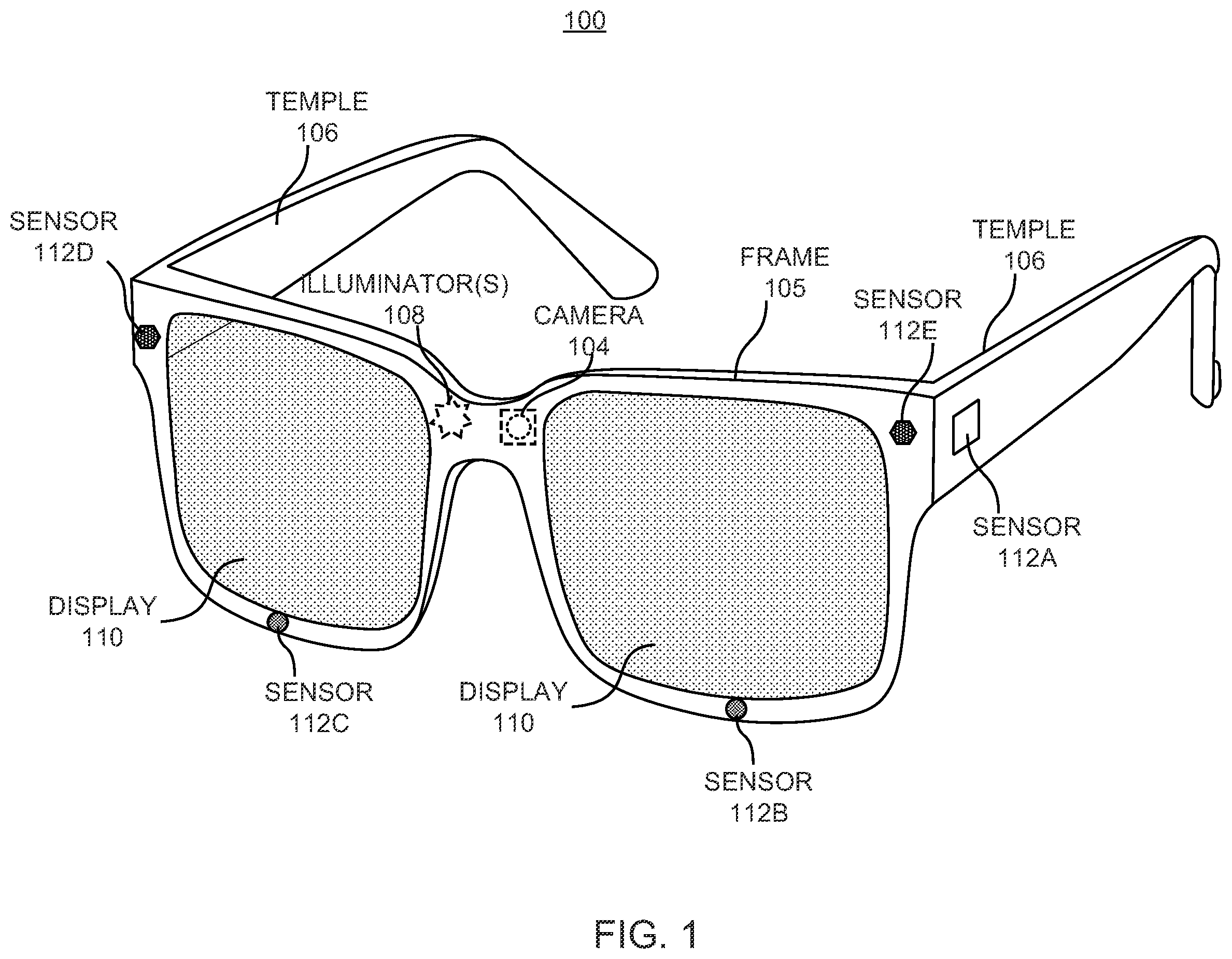 Patent US12422590 Figure 1 – Metasurface for far-field beam characteristic control of micro light emitting diodes