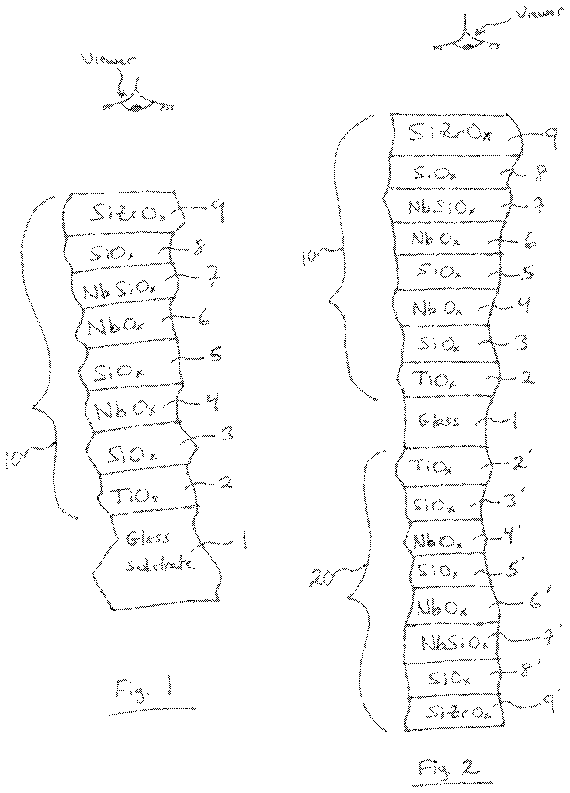 Patent US12422593 — Heat treatable coated article having antireflective coating(s) on substrate — Figure 1