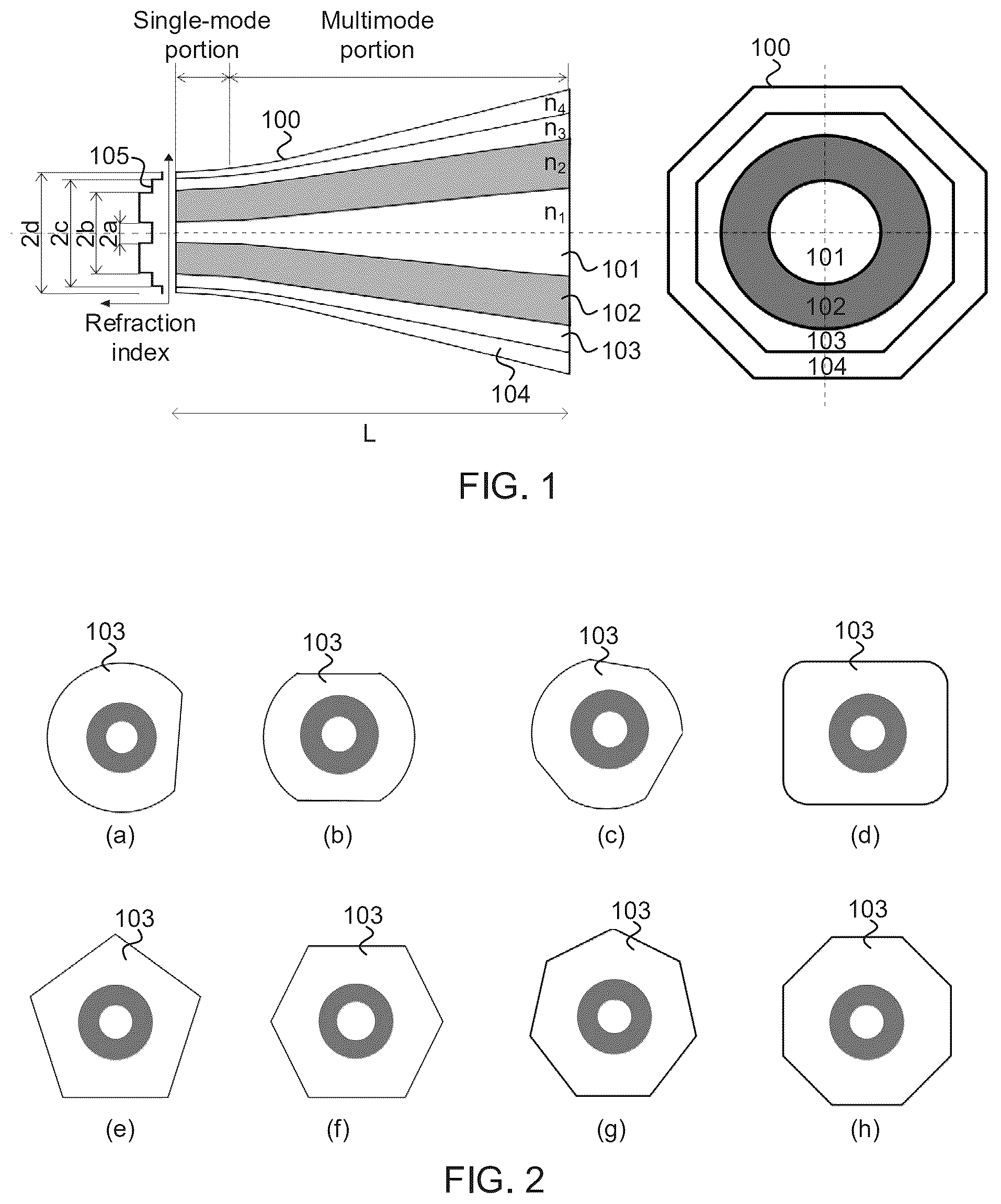 Patent US12422614 — Active optical vortex fiber — Figure 1