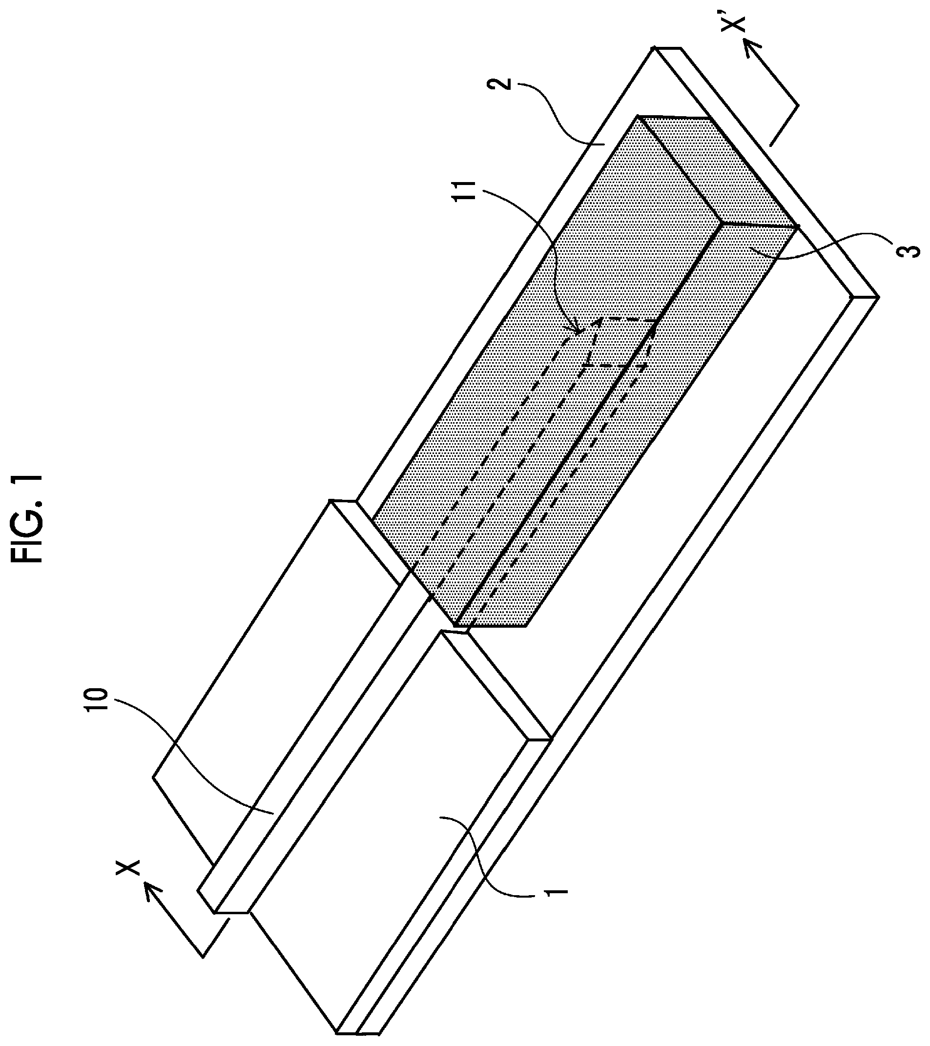 Patent US12422628 Figure 1 – Optical waveguide element, and optical modulation device and optical transmission apparatus using same