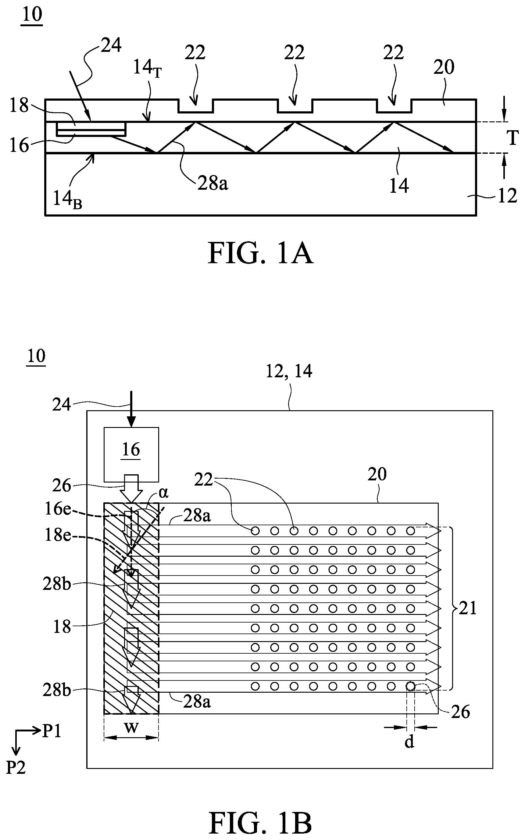 Patent US12422630 Figure 1 – Optical device