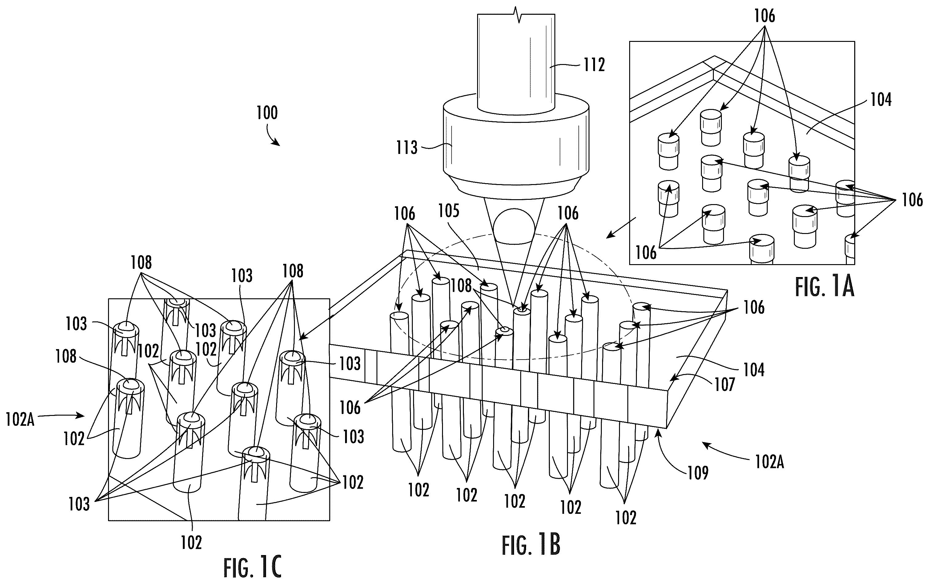 Patent US12422633 — Laser printed lensed optical fibers and associated methods — Figure 1