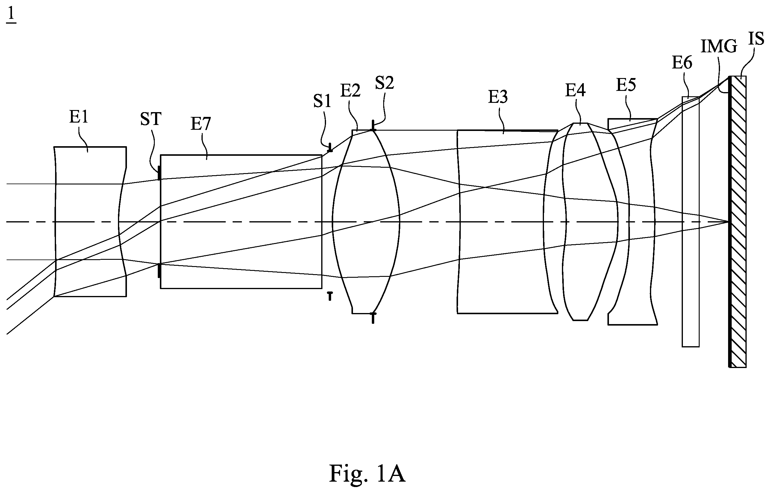 Patent US12422650 — Image capturing system lens assembly, imaging apparatus and electronic device — Figure 1