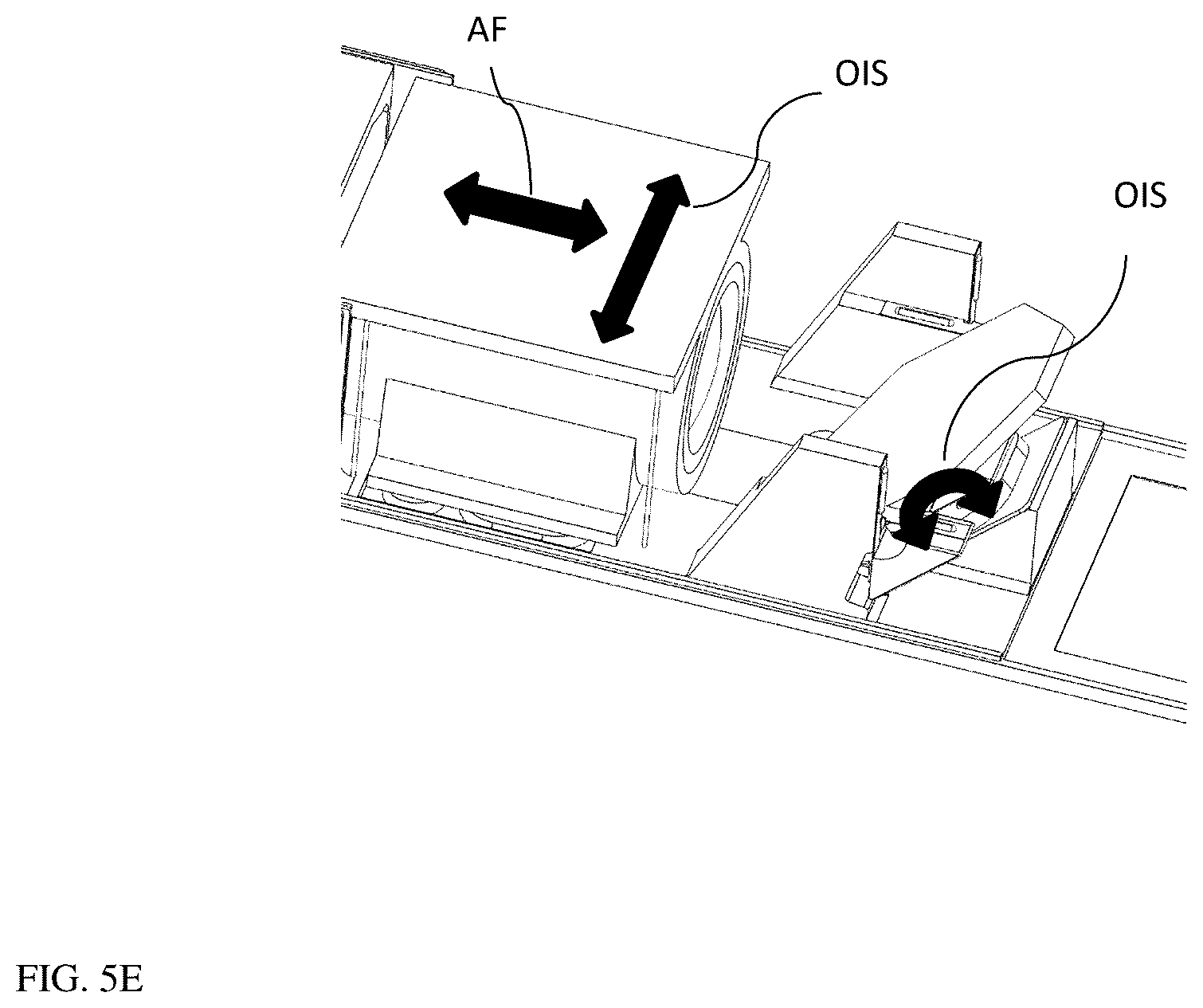 Patent US12422651 Figure 7 – Auto focus and optical image stabilization in a compact folded camera