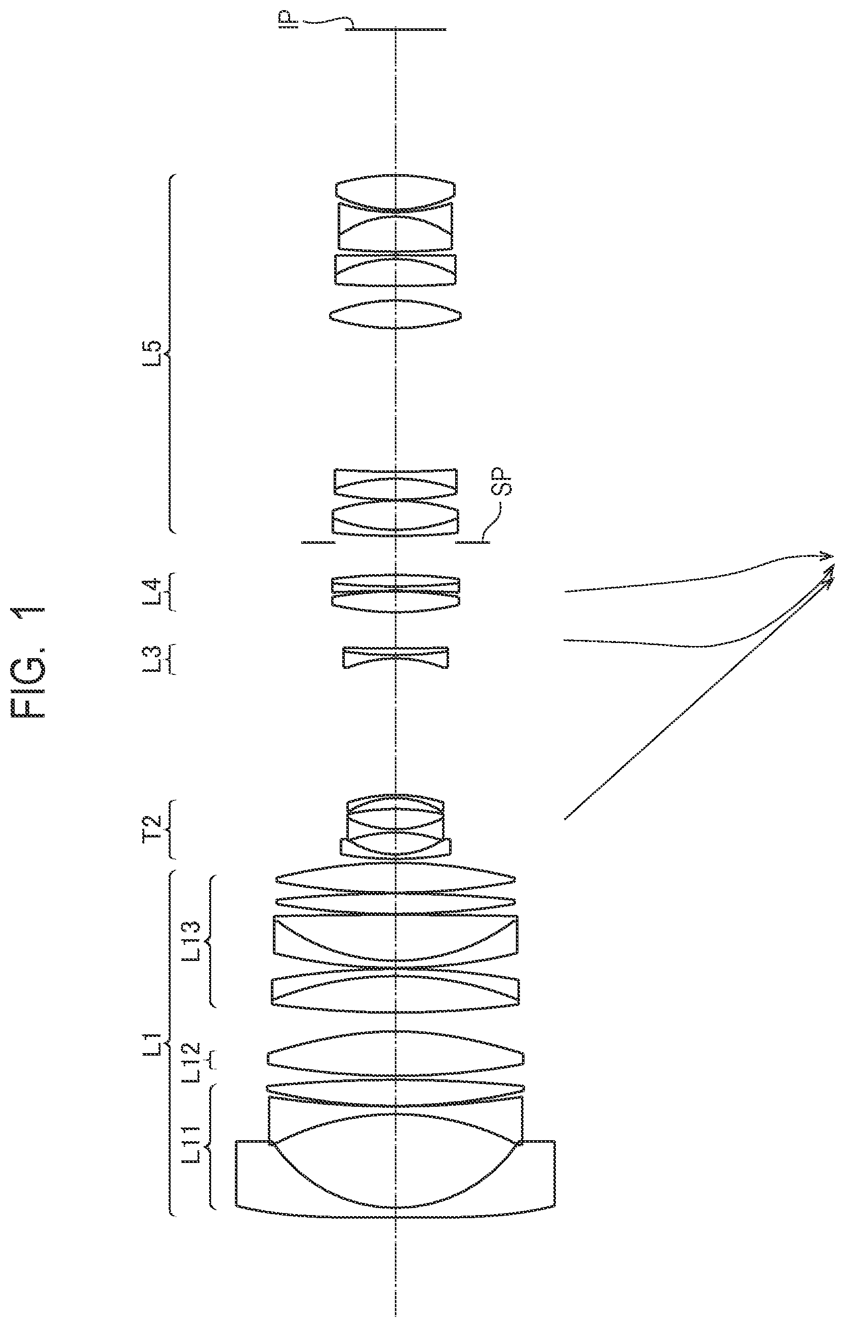 Patent US12422652 — Zoom lens and image pickup apparatus — Figure 1