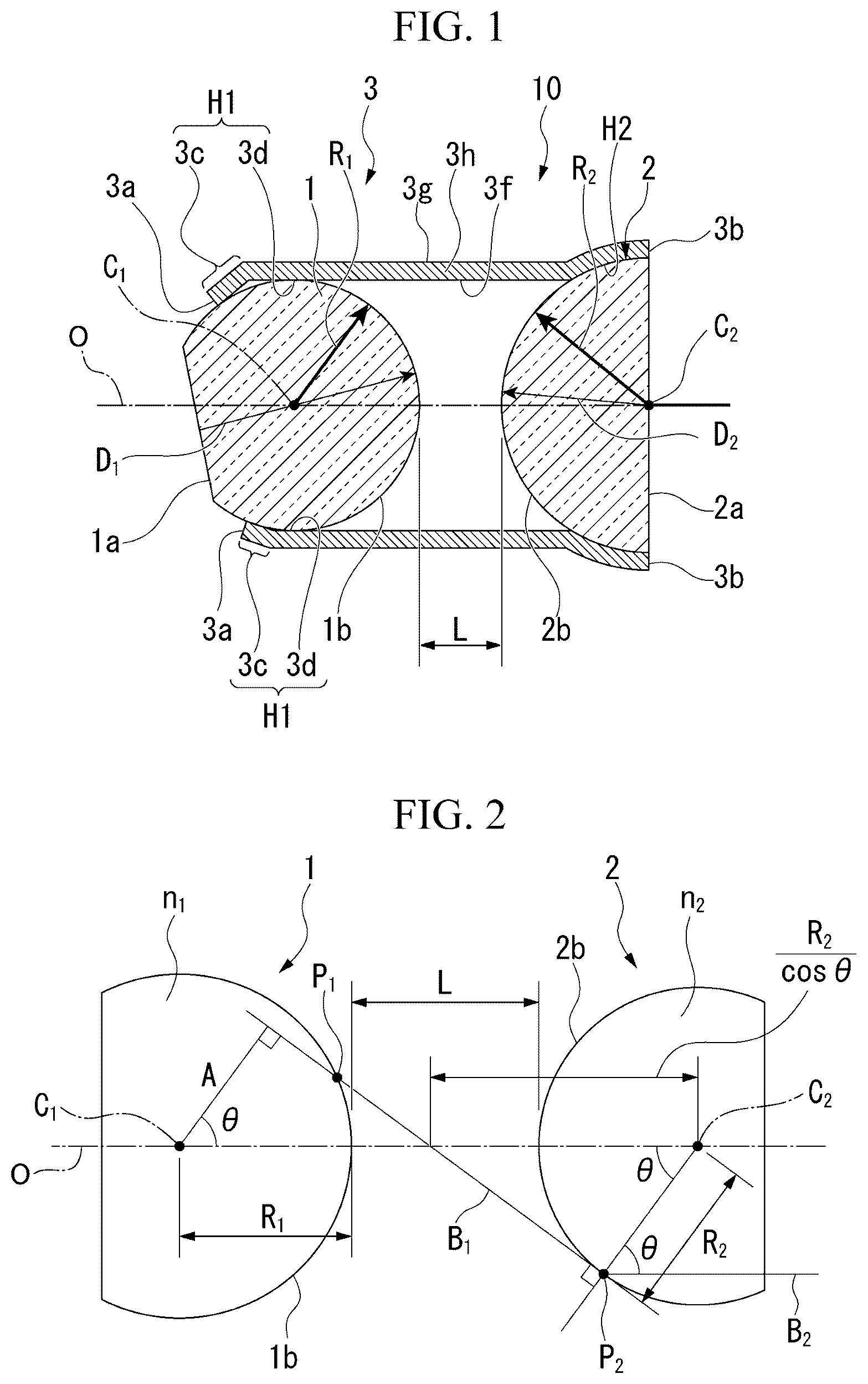 Patent US12422665 — Optical unit, fiber scanning device, and method for manufacturing optical unit — Figure 1