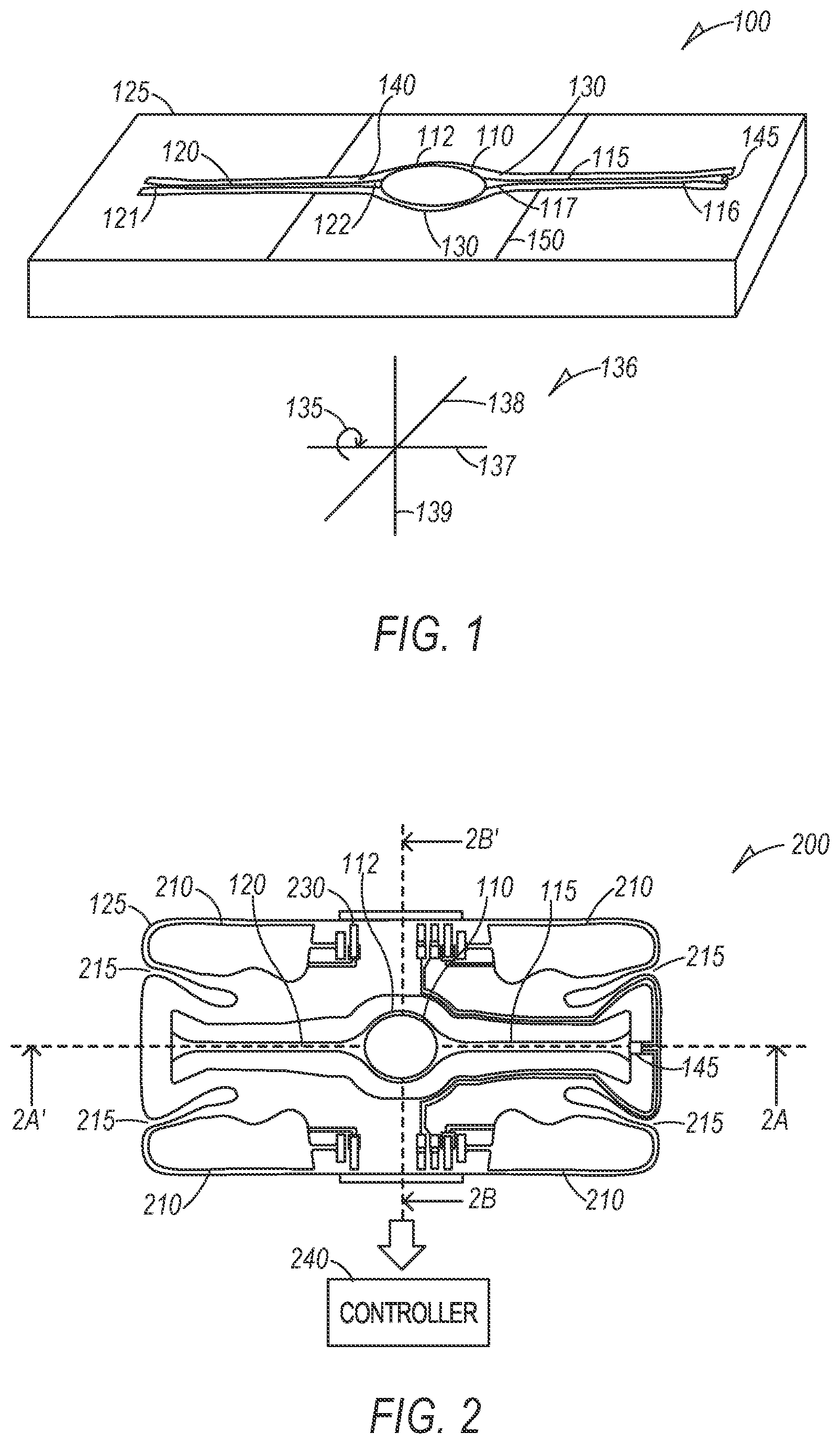 Patent US12422669 — Self-aligned mask for humidity barrier patterning — Figure 1